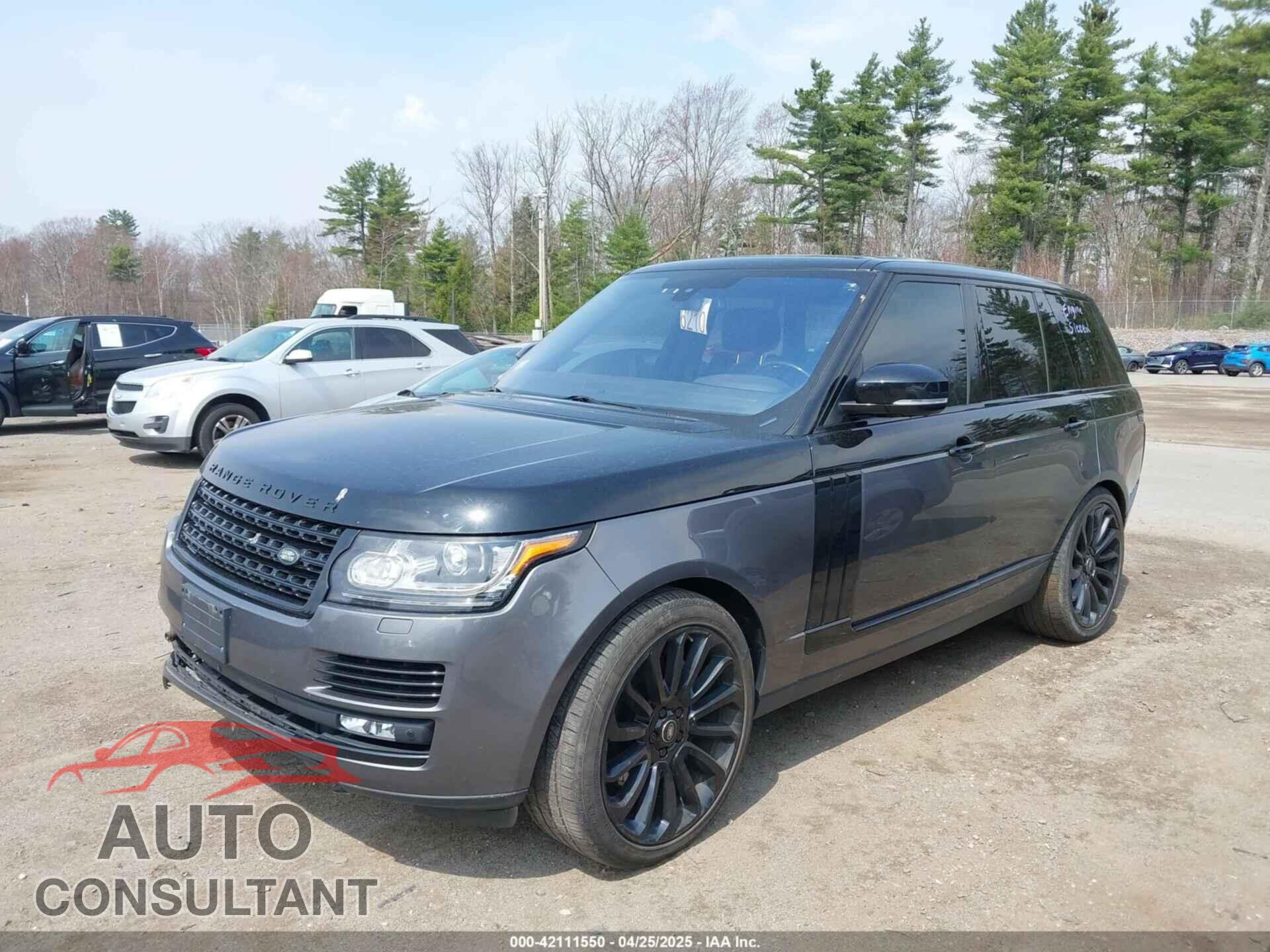 LAND ROVER RANGE ROVER 2016 - SALGS2EF4GA262344