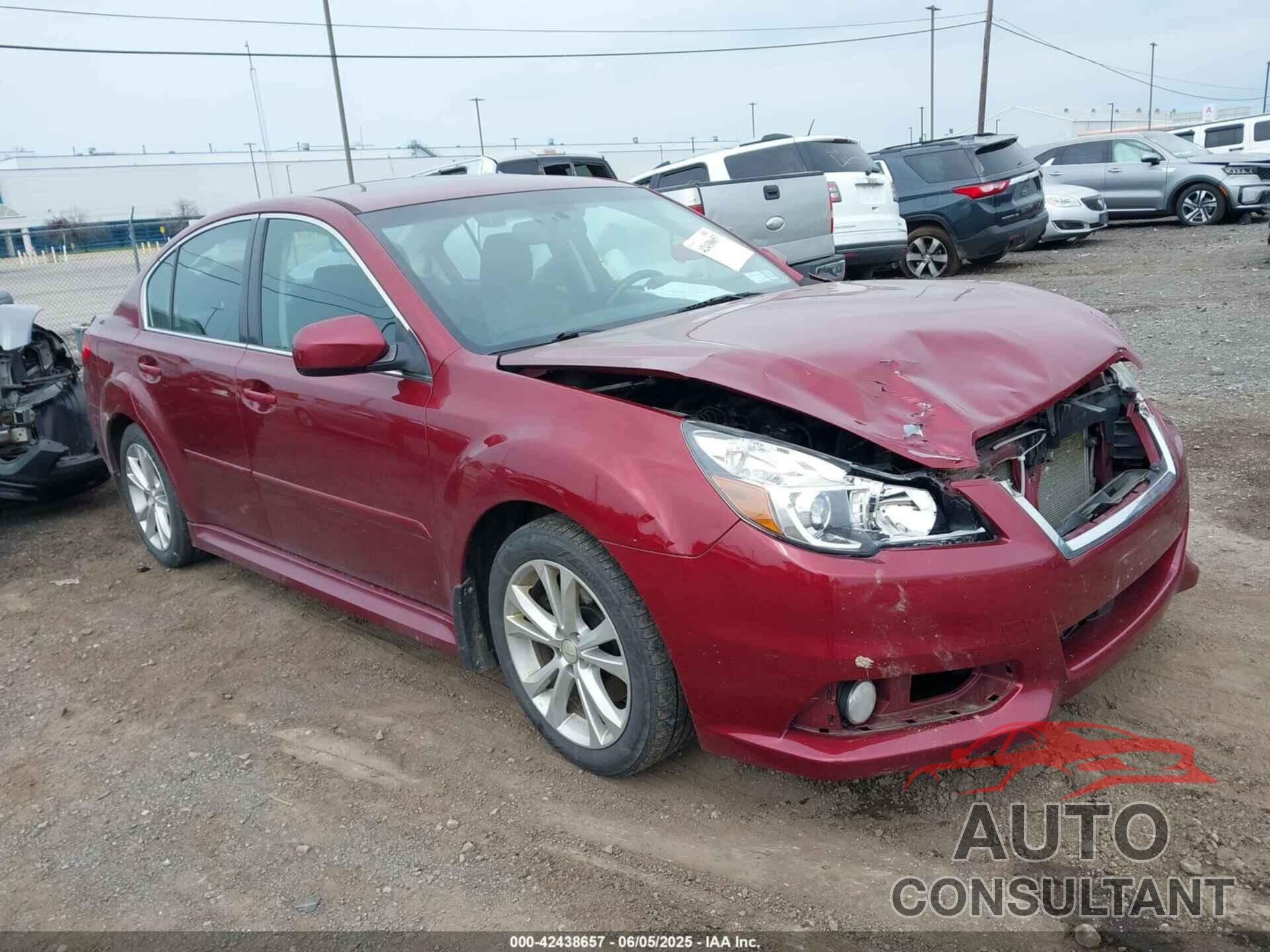 SUBARU LEGACY 2013 - 4S3BMDP69D2037332