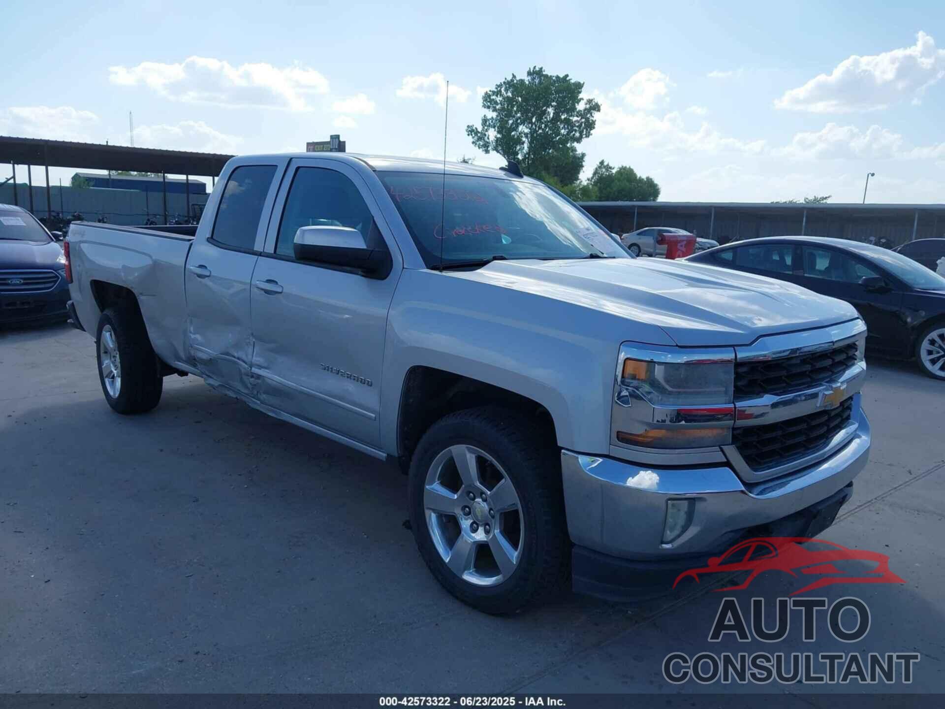 CHEVROLET SILVERADO 1500 2016 - 1GCVKREH7GZ125974