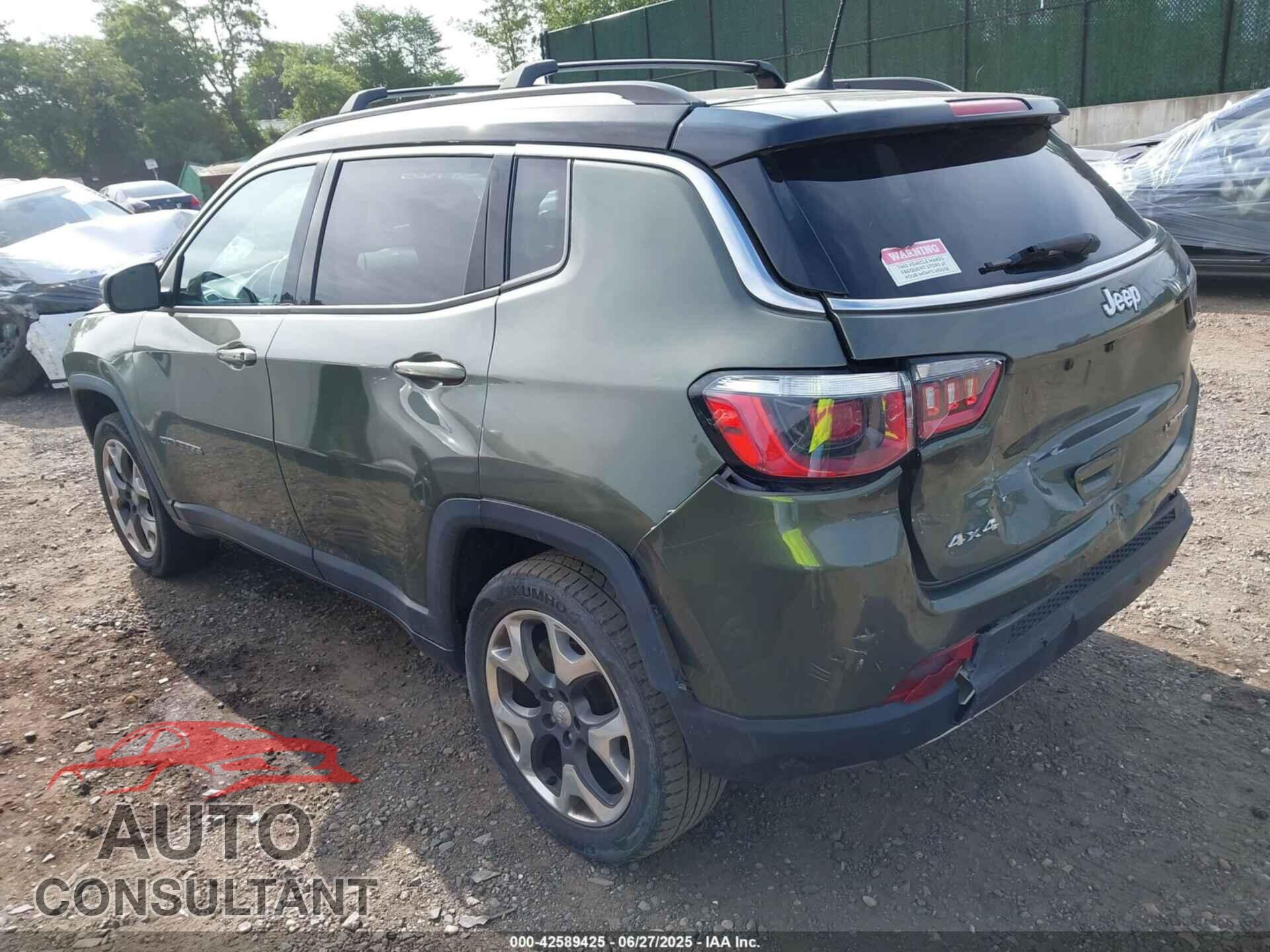 JEEP COMPASS 2018 - 3C4NJDCB5JT280557
