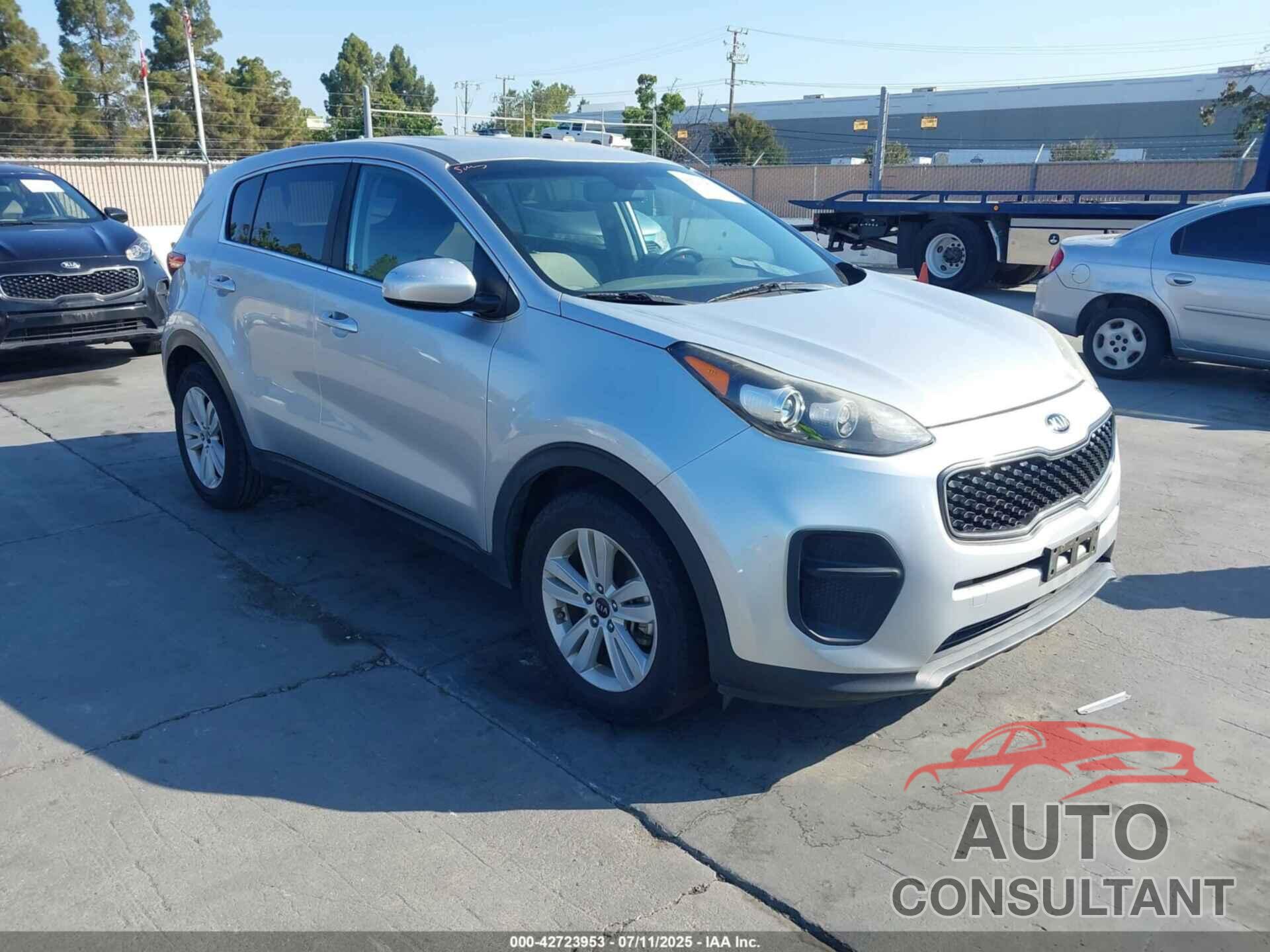 KIA SPORTAGE 2017 - KNDPM3AC1H7087410