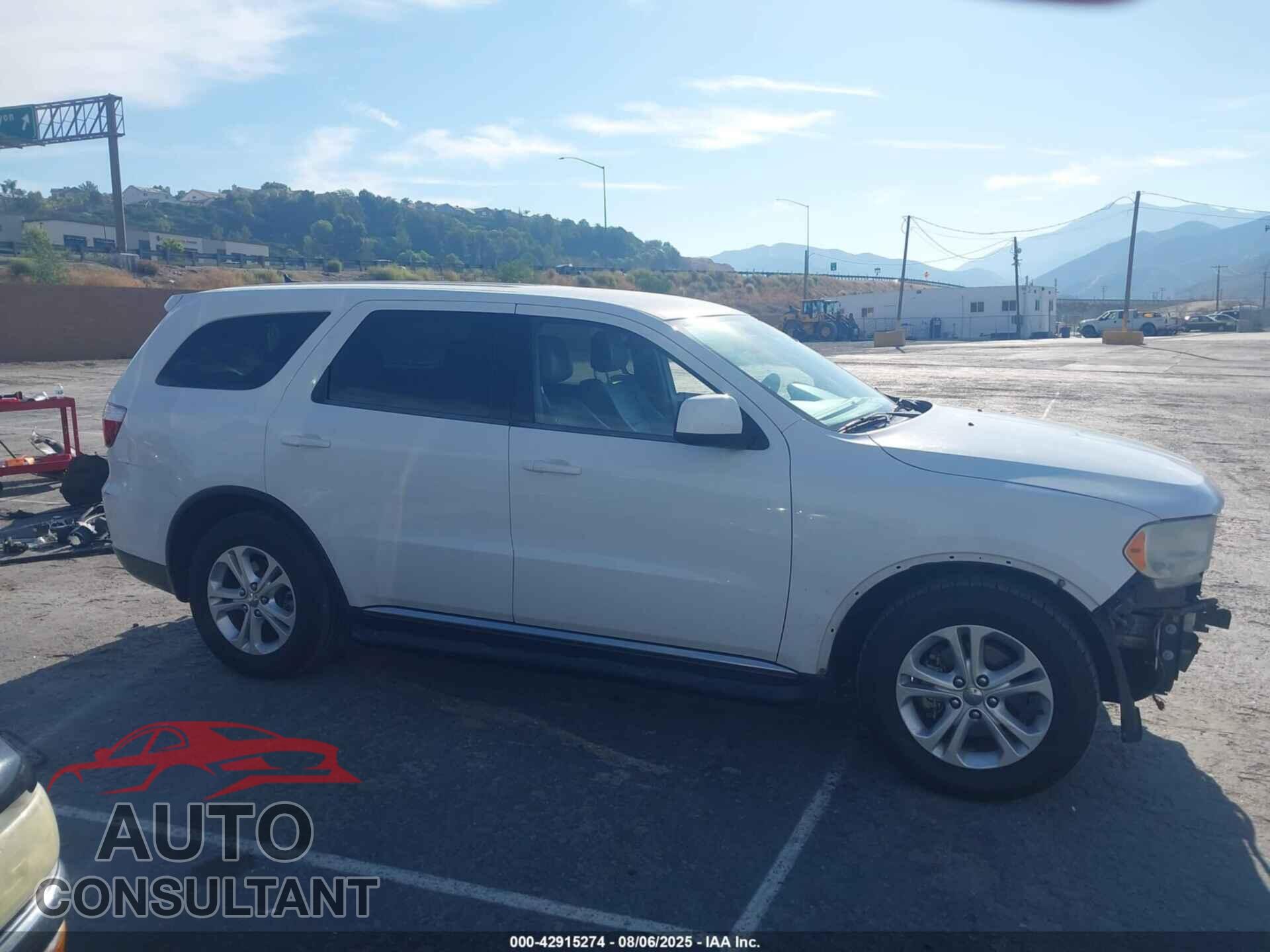 DODGE DURANGO 2013 - 1C4RDJAG3DC666058