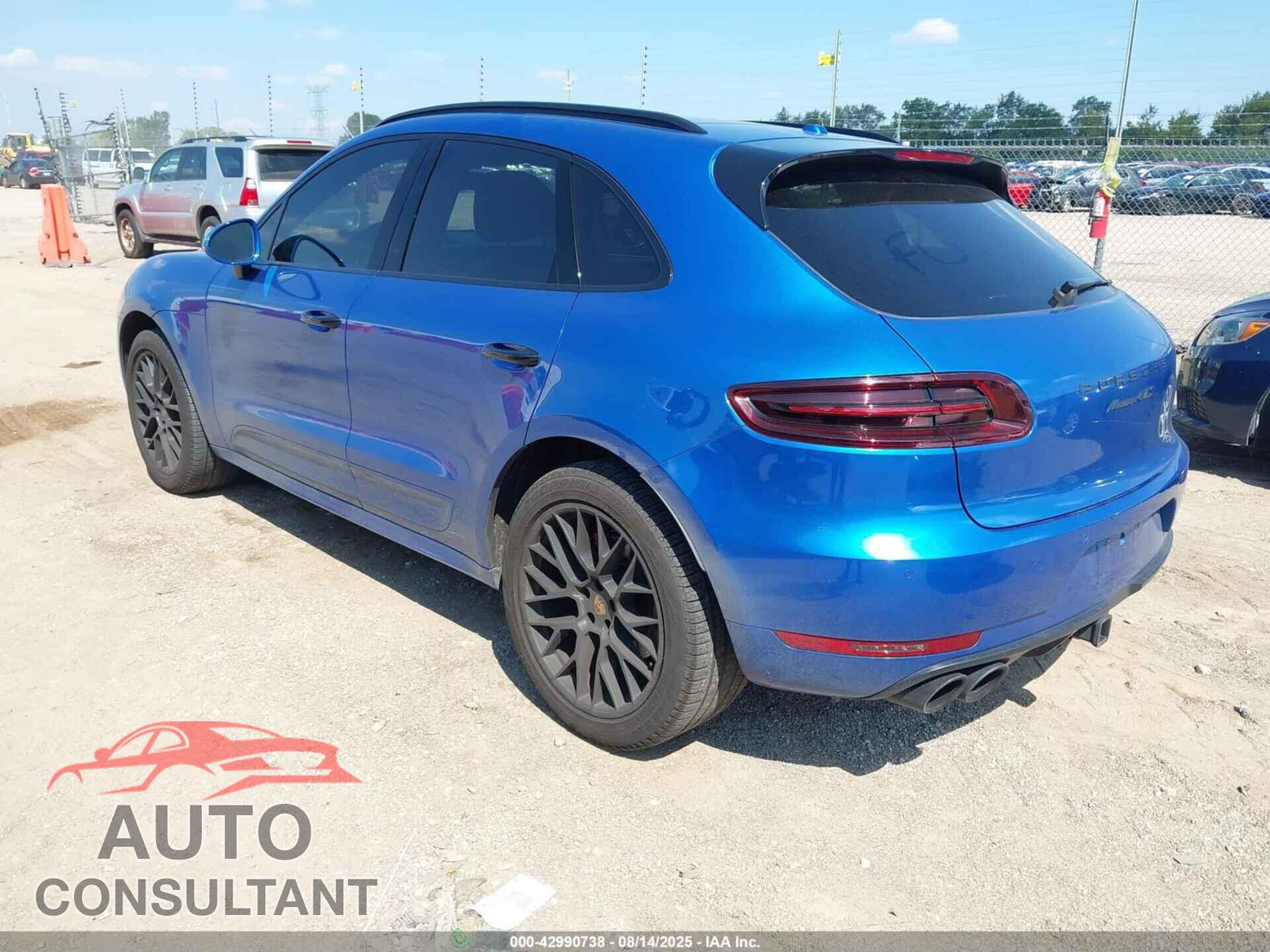 PORSCHE MACAN 2017 - WP1AG2A59HLB51515
