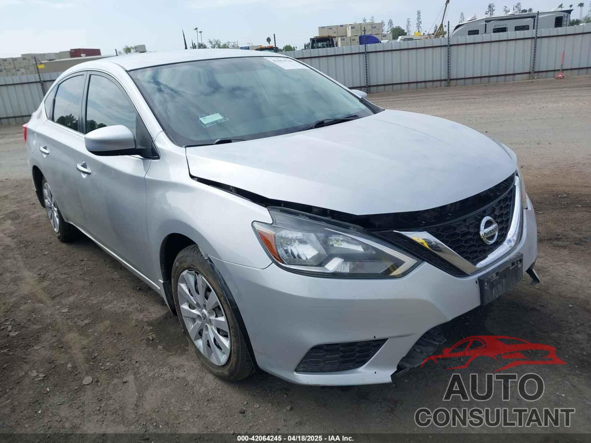 NISSAN SENTRA 2017 - 3N1AB7AP0HY390587