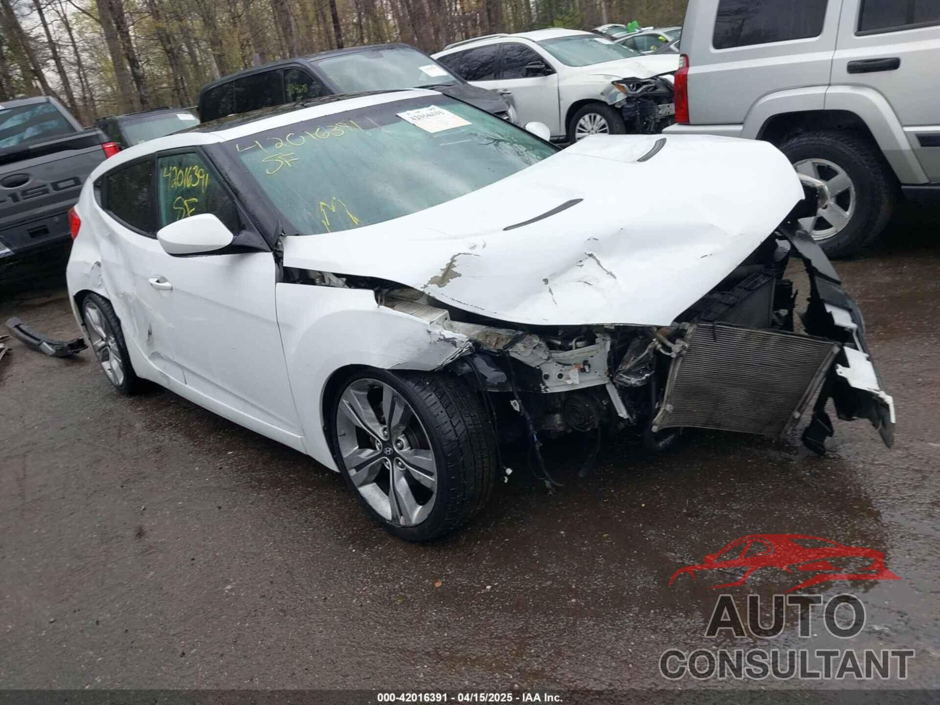 HYUNDAI VELOSTER 2012 - KMHTC6AD3CU060811