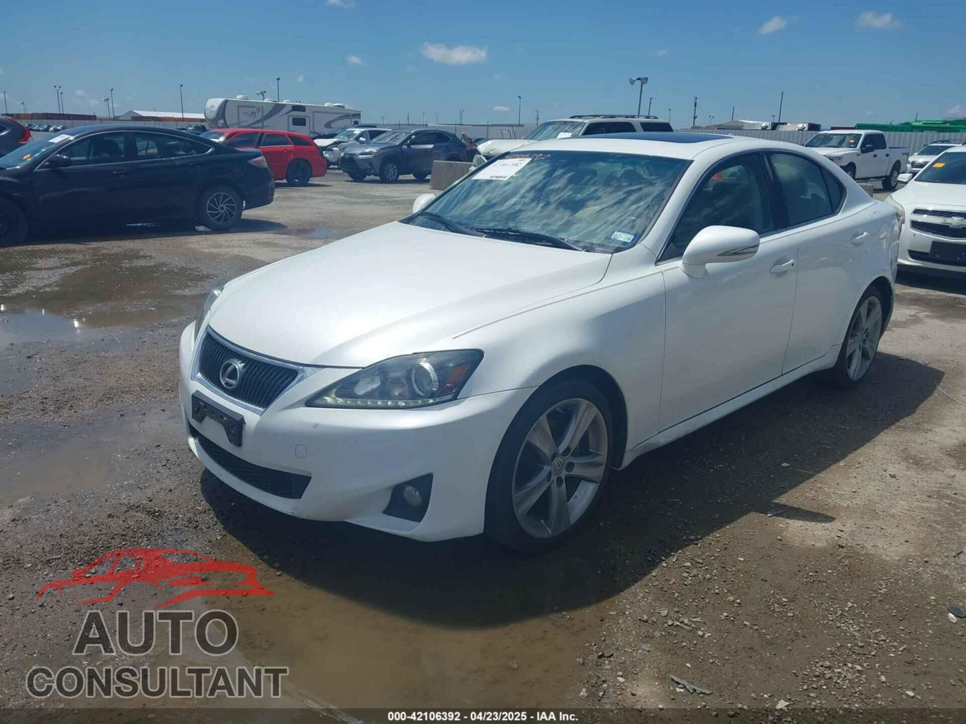 LEXUS IS 250 2012 - JTHBF5C23C5158016