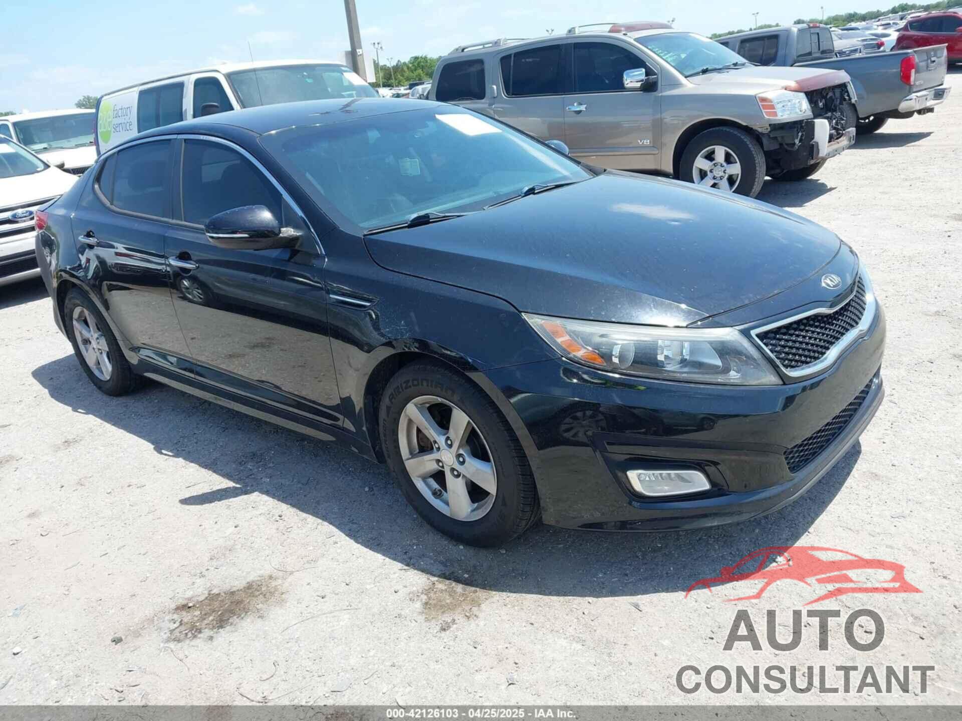 KIA OPTIMA 2014 - 5XXGM4A78EG296882