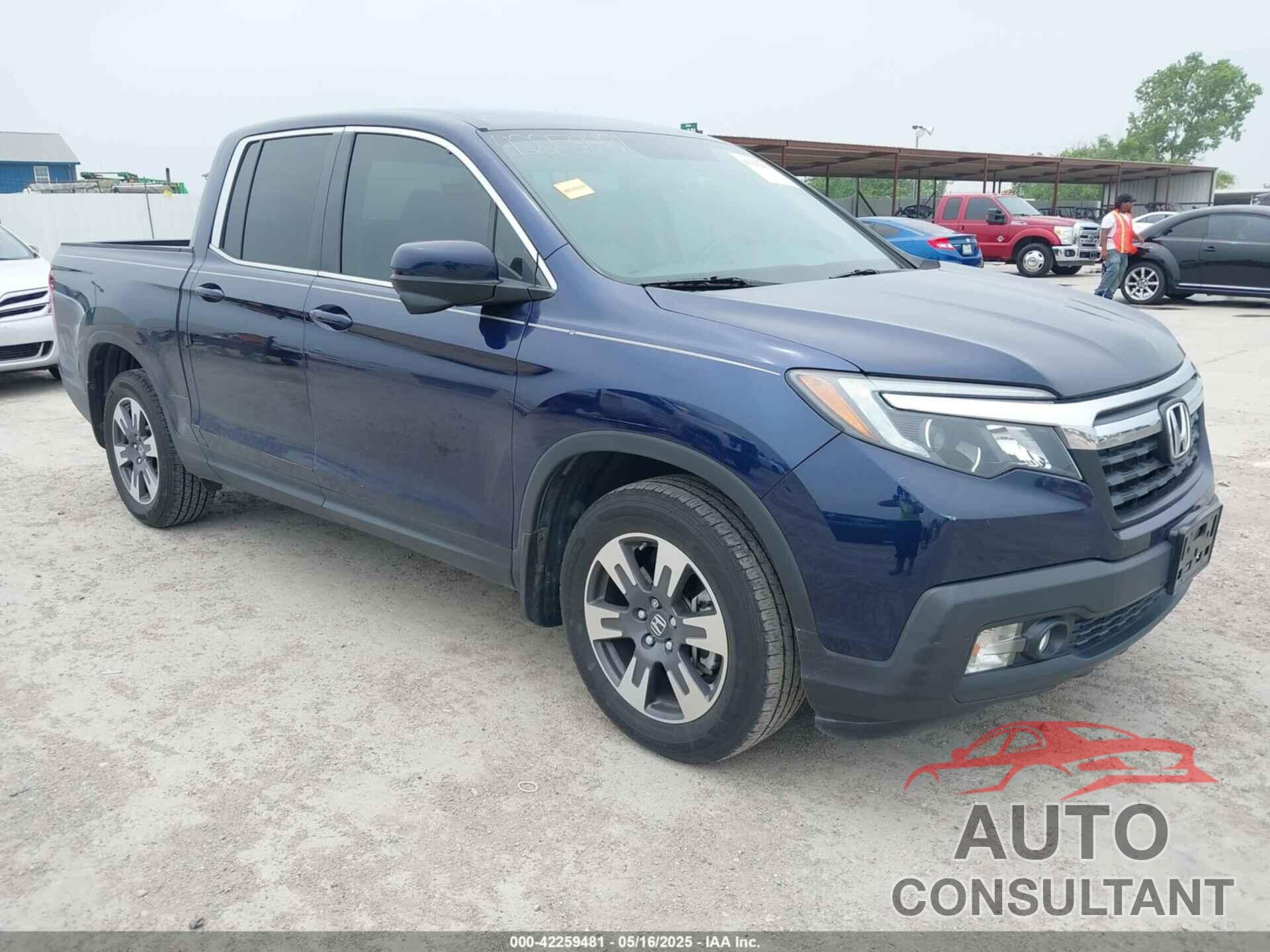 HONDA RIDGELINE 2017 - 5FPYK2F60HB011718