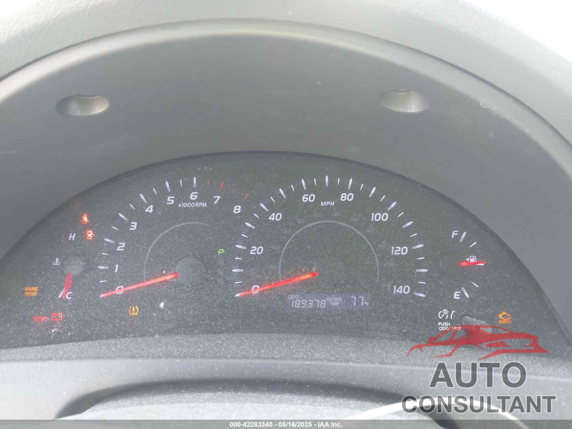 TOYOTA CAMRY 2011 - 4T4BF3EK8BR090997