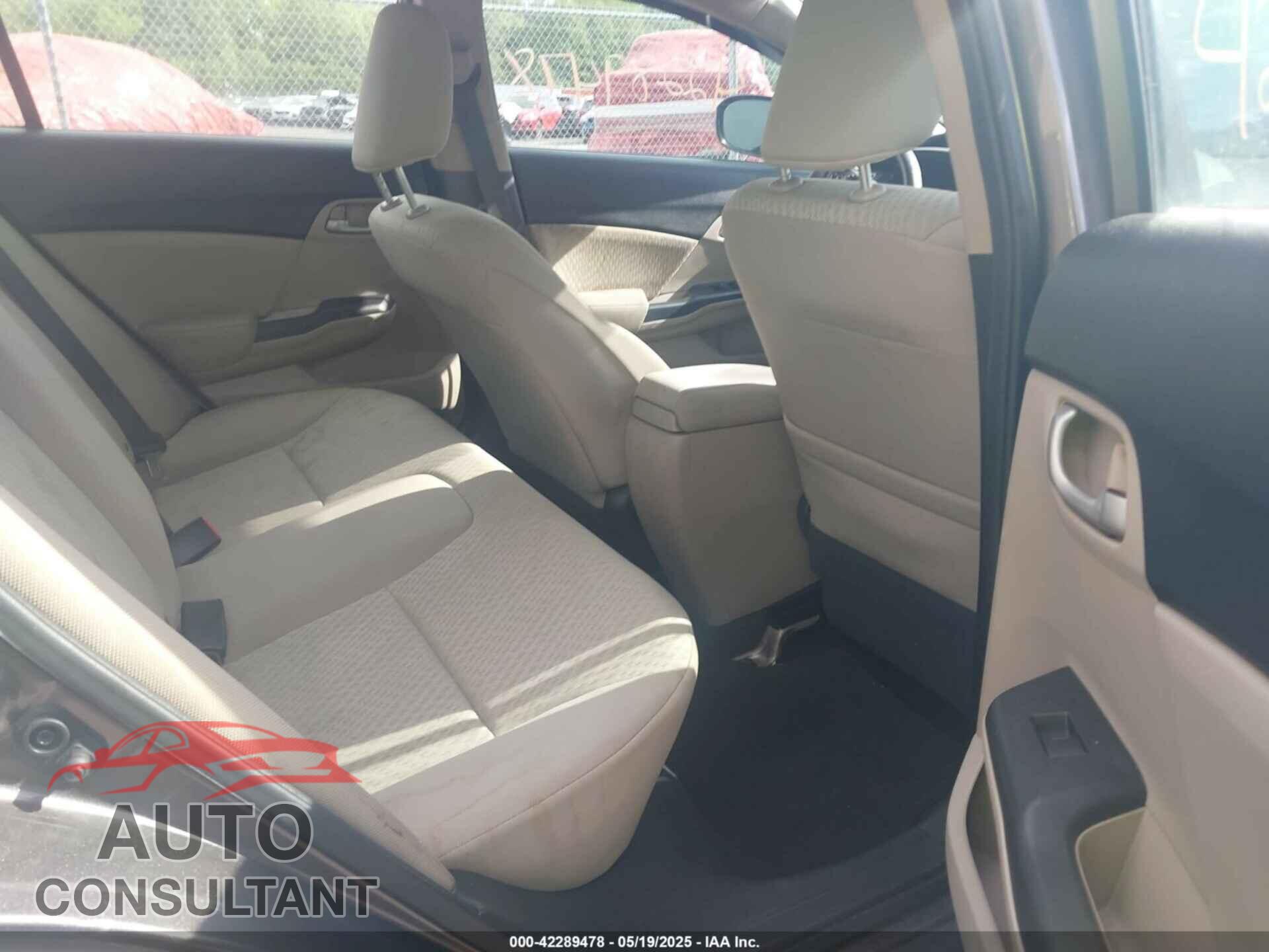 HONDA CIVIC 2015 - 19XFB2F51FE227720