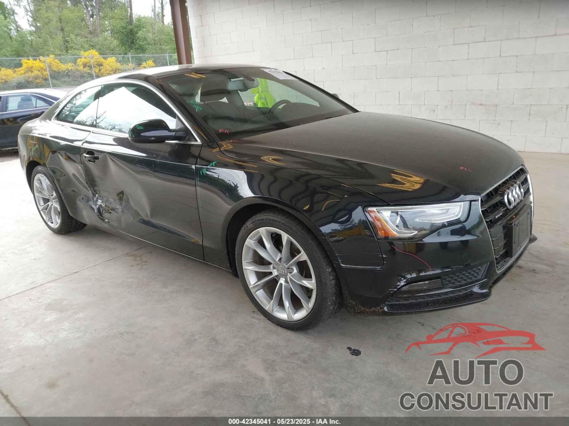 AUDI A5 2013 - WAULFAFR1DA004529