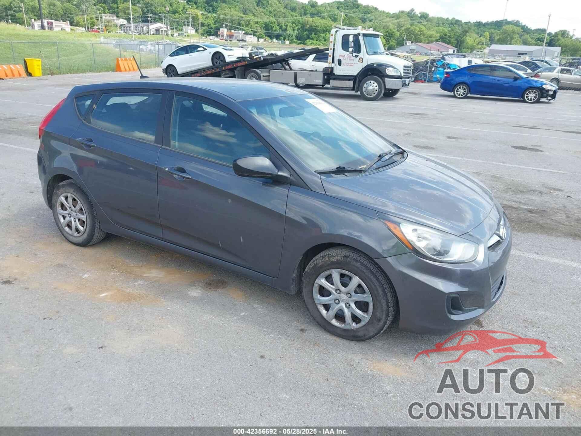 HYUNDAI ACCENT 2012 - KMHCT5AEXCU015674