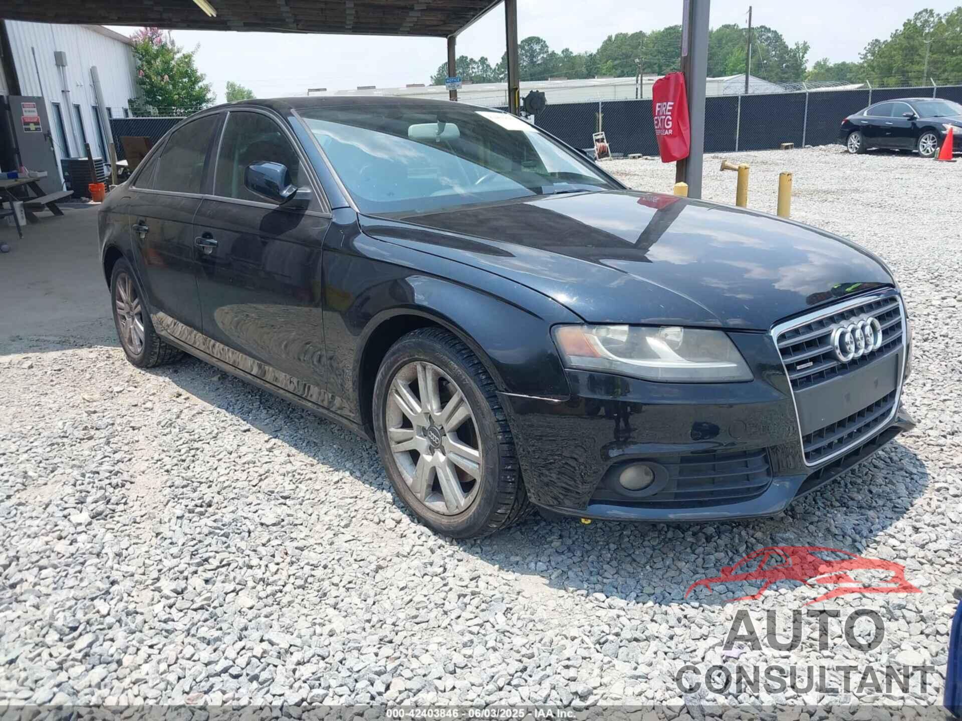 AUDI A4 2010 - WAUDFAFL6AN036106