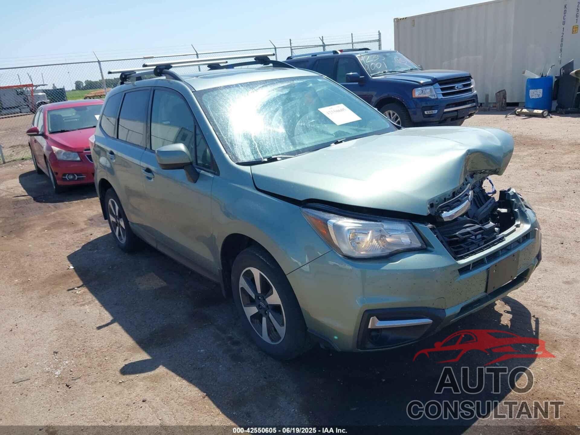 SUBARU FORESTER 2018 - JF2SJAEC5JH562057