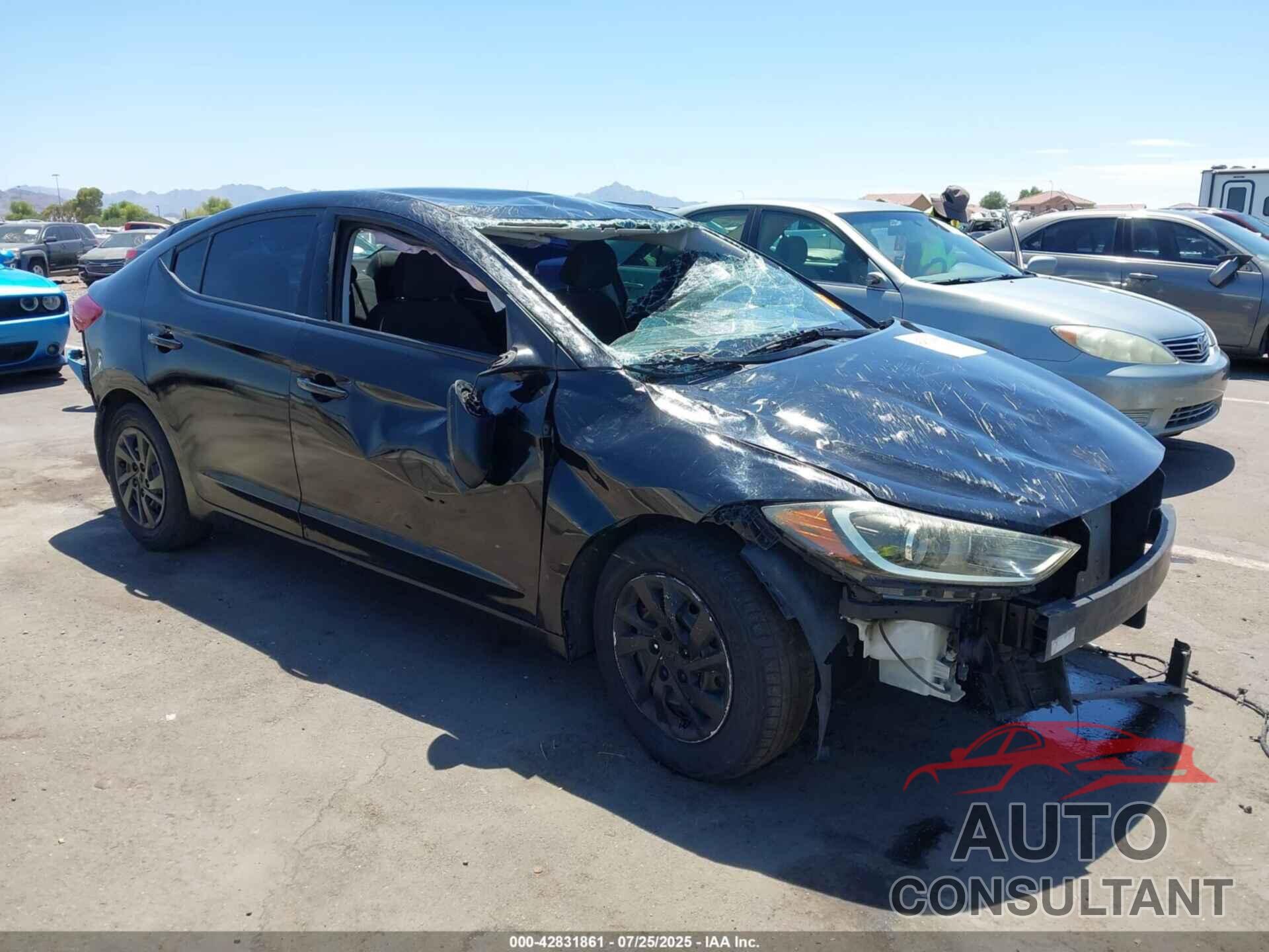 HYUNDAI ELANTRA 2018 - 5NPD74LF9JH395207