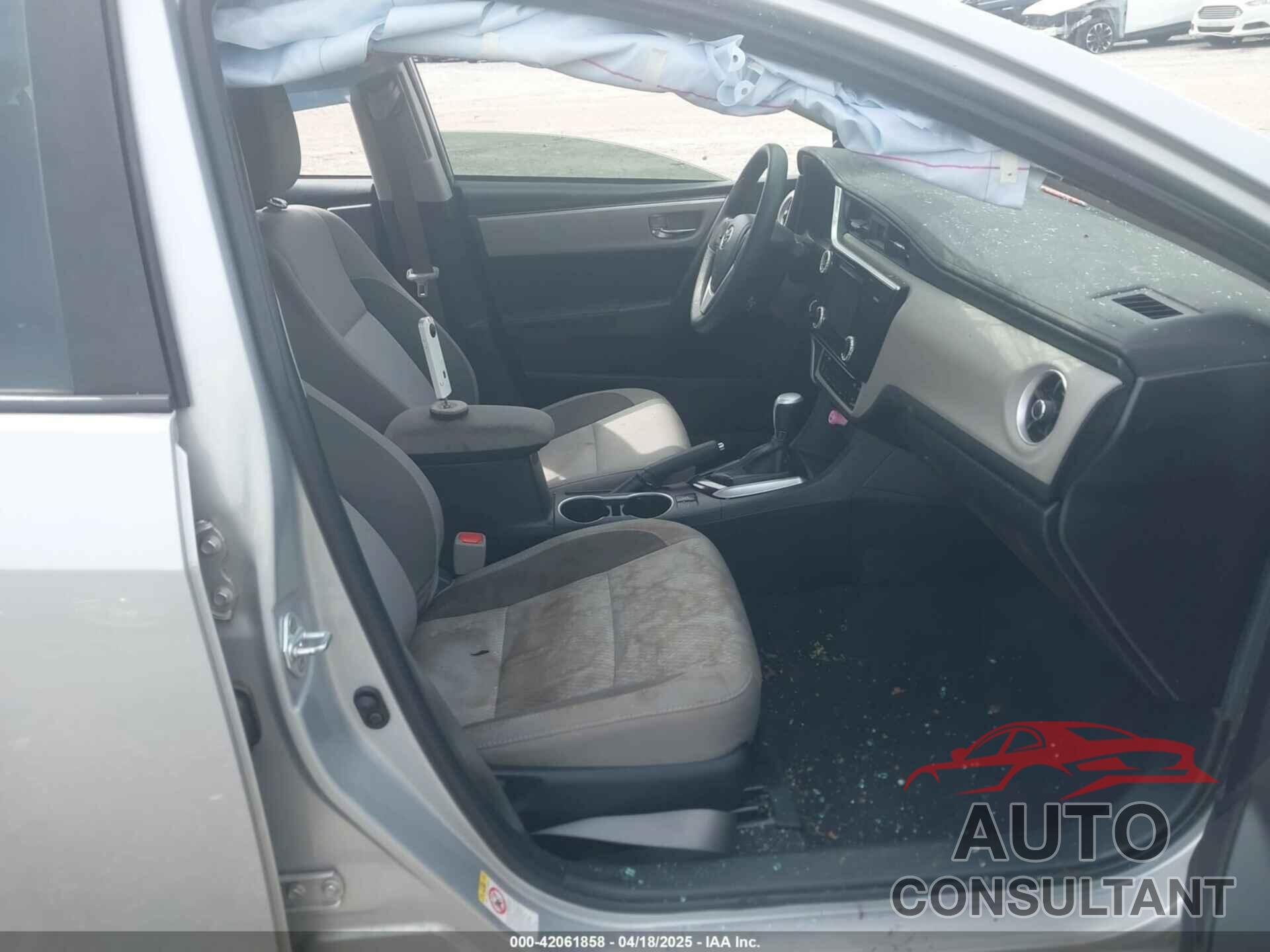 TOYOTA COROLLA 2017 - 2T1BURHE0HC782559