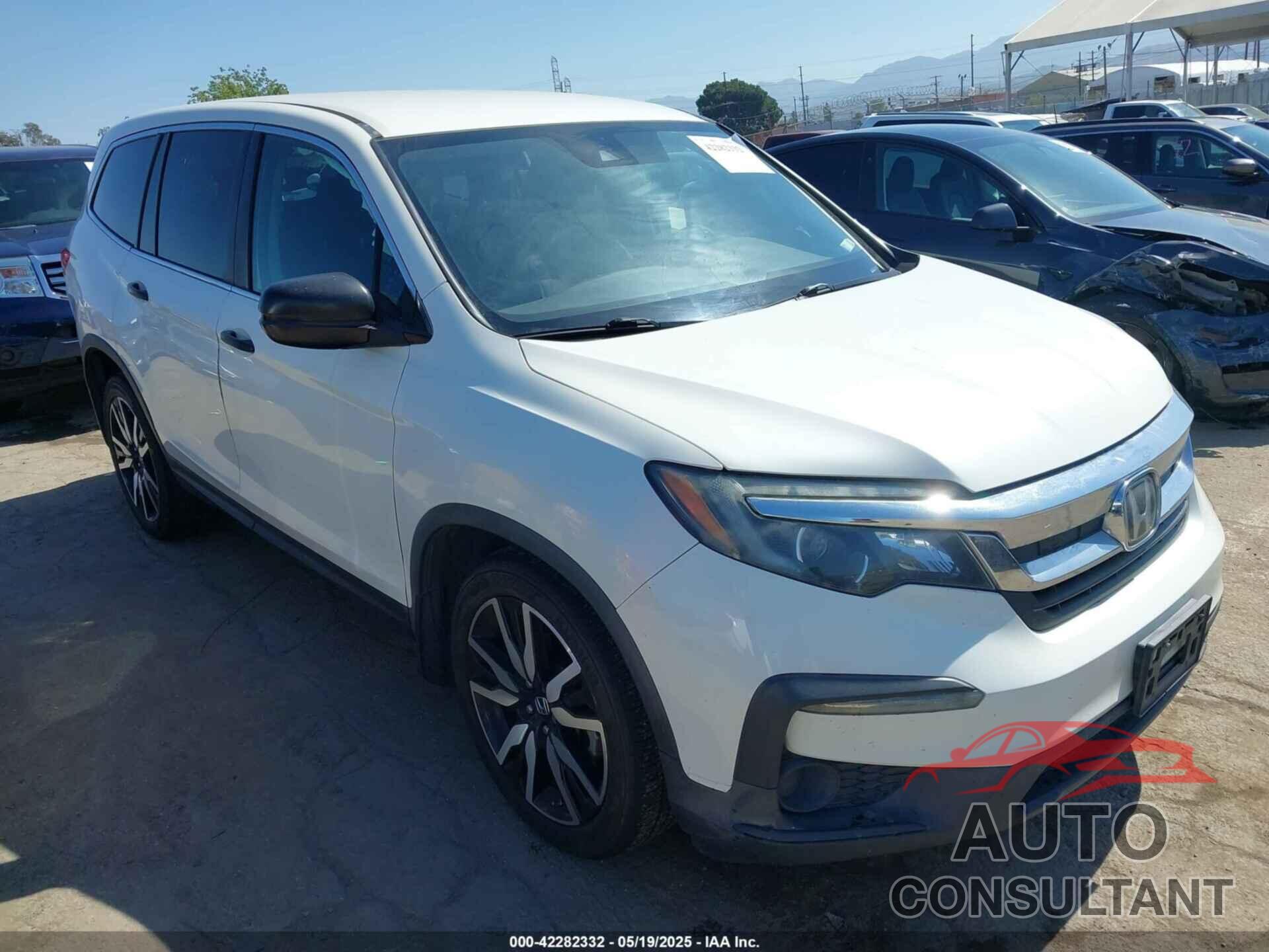 HONDA PILOT 2019 - 5FNYF6H18KB062784
