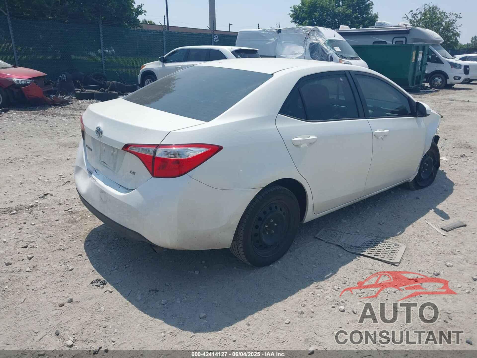 TOYOTA COROLLA 2015 - 5YFBURHE4FP226736
