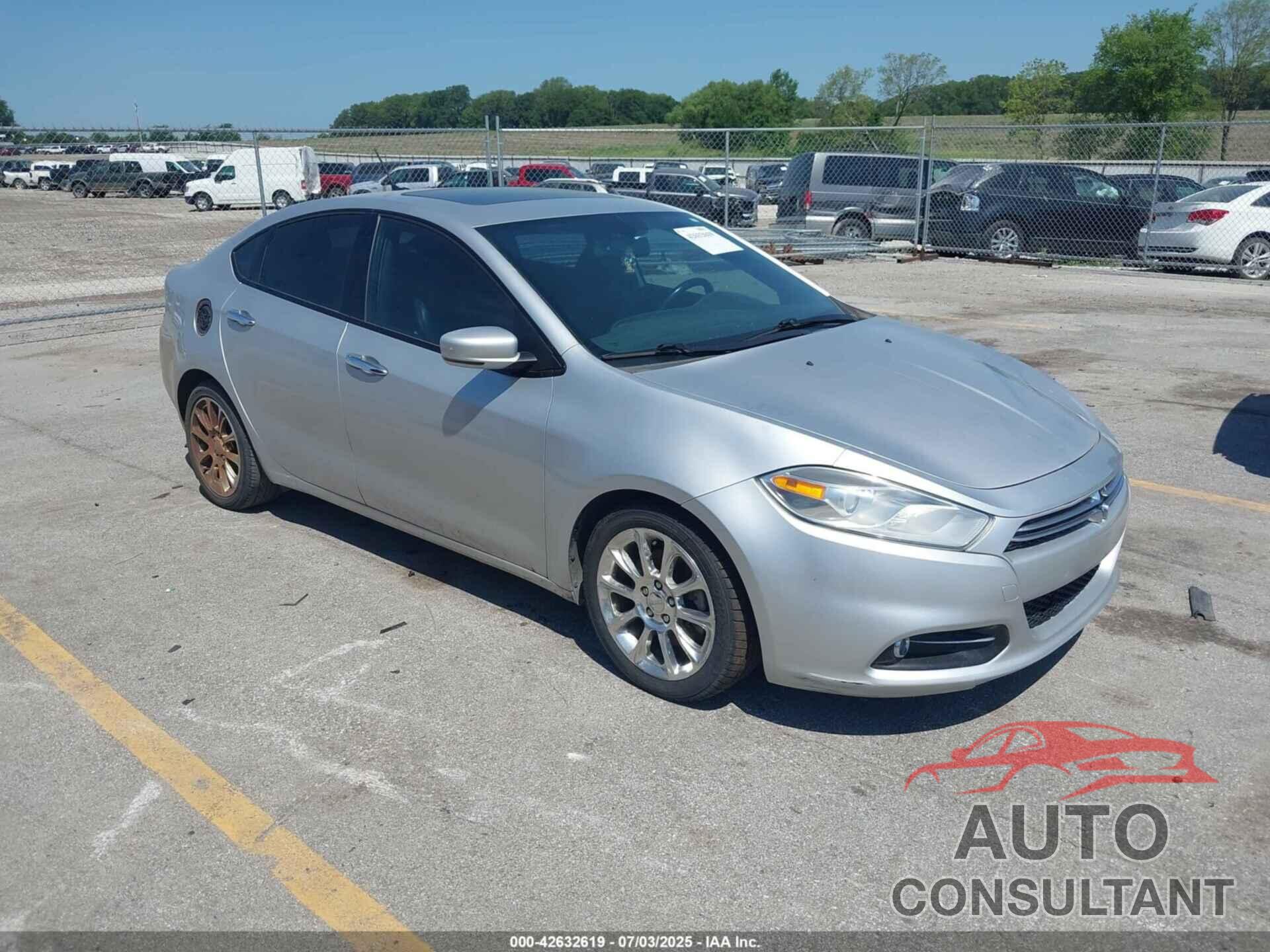 DODGE DART 2013 - 1C3CDFCA6DD336389