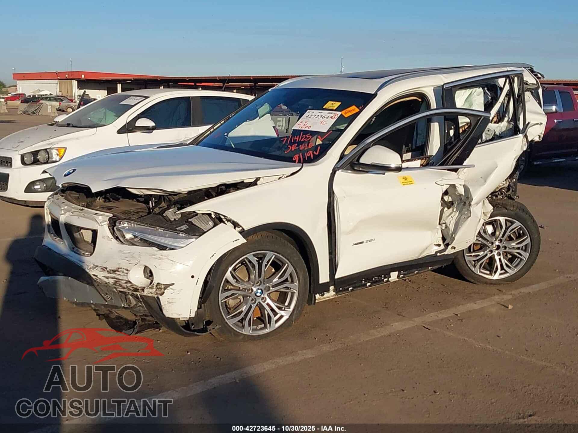 BMW X1 2017 - WBXHT3Z34H4A54792