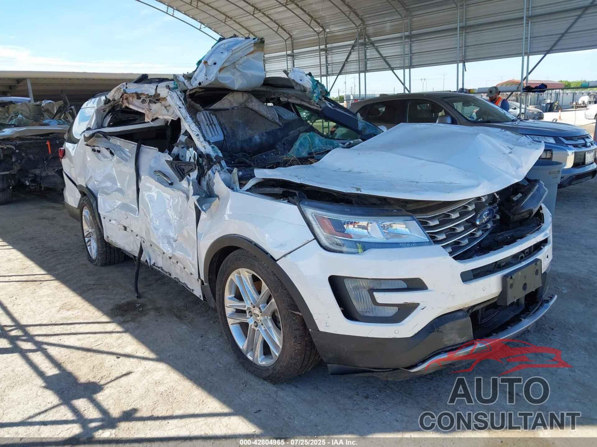 FORD EXPLORER 2017 - 1FM5K7F88HGA07654