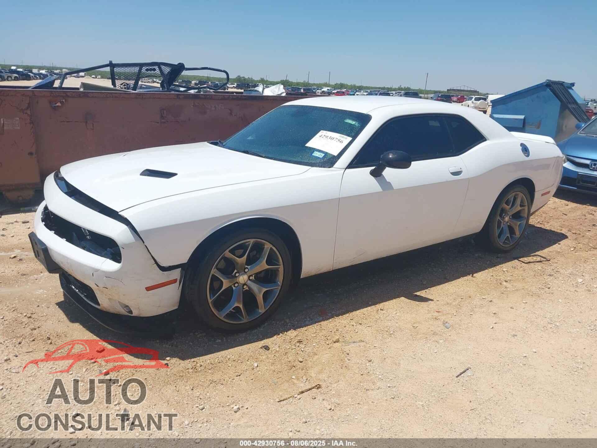 DODGE CHALLENGER 2016 - 2C3CDZAG4GH201752