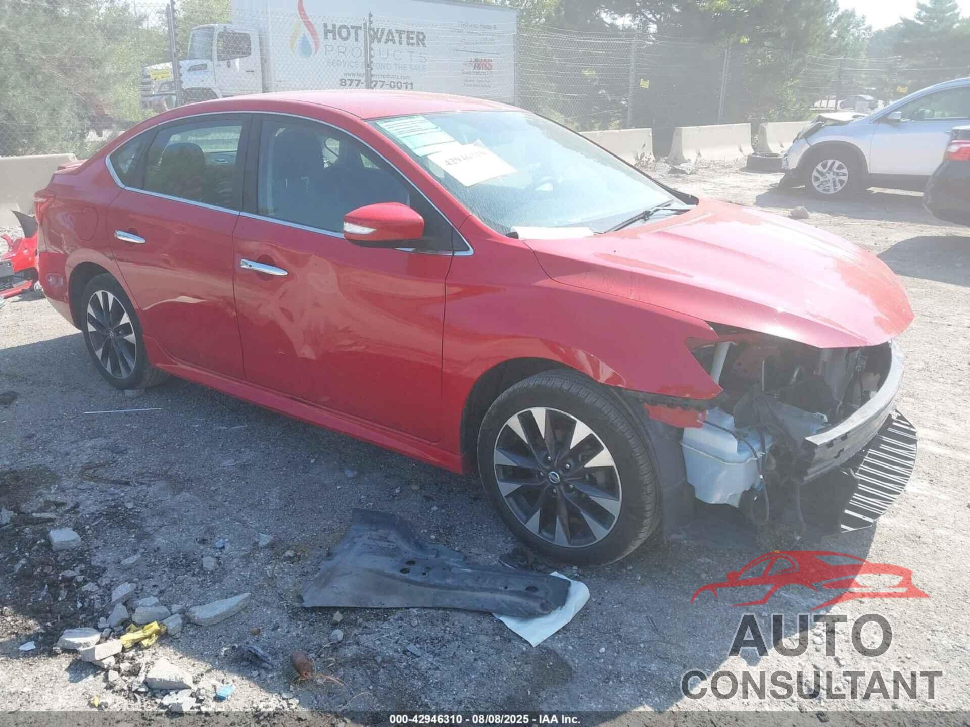 NISSAN SENTRA 2018 - 3N1AB7AP8JY213551