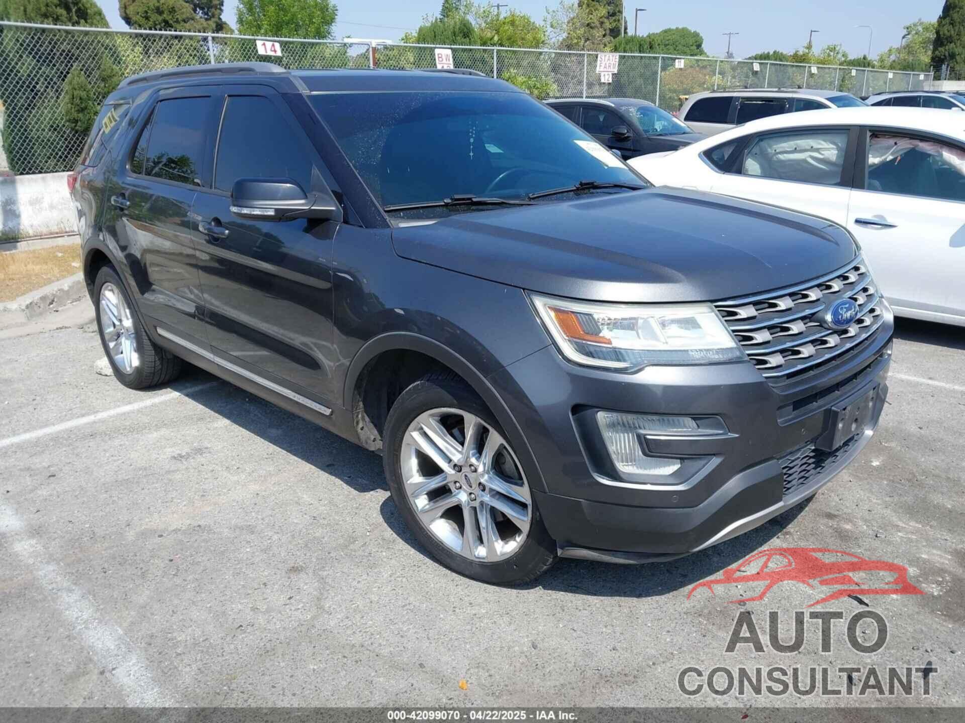 FORD EXPLORER 2016 - 1FM5K7D86GGD02852