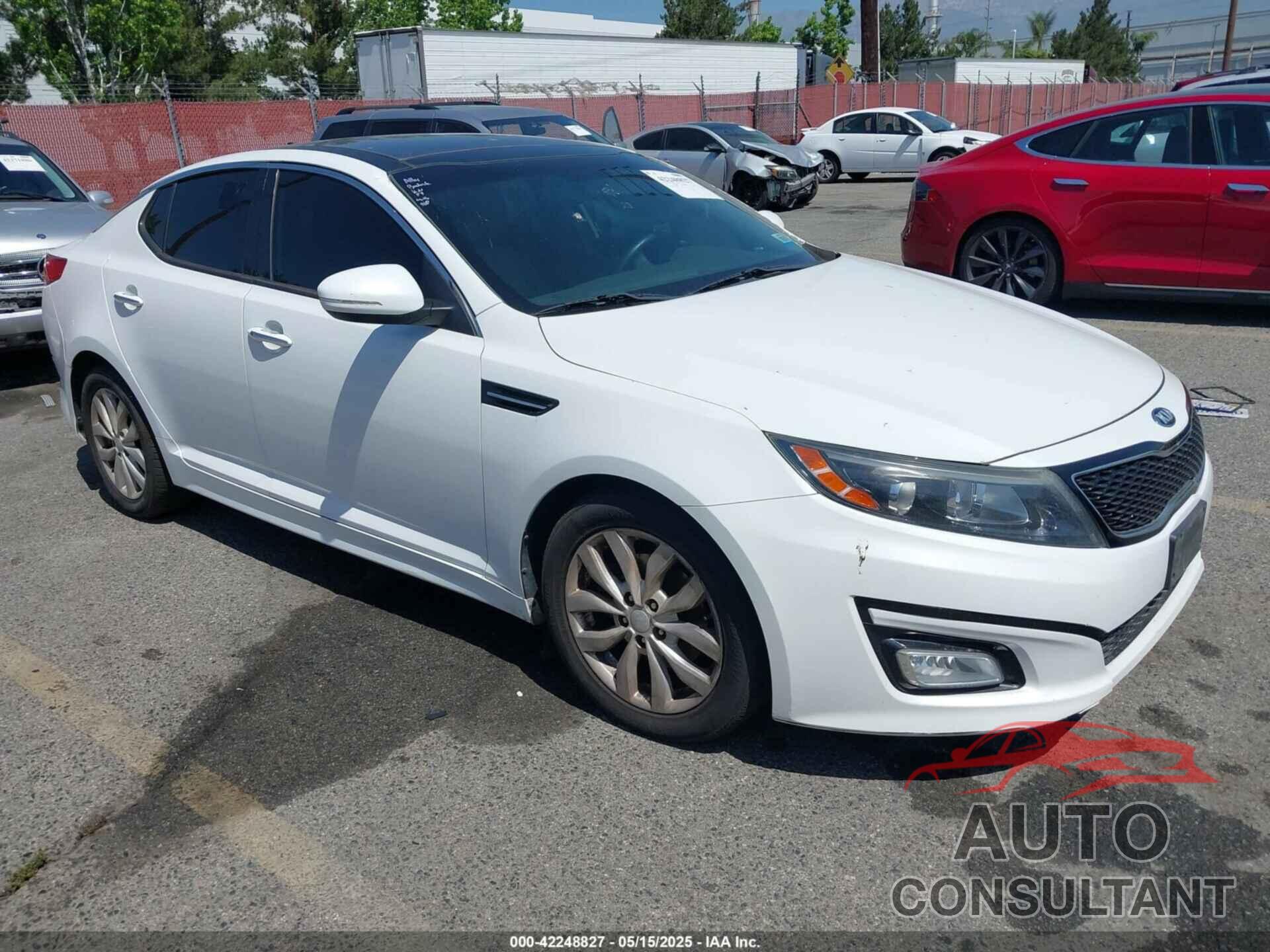KIA OPTIMA 2015 - 5XXGN4A77FG416329
