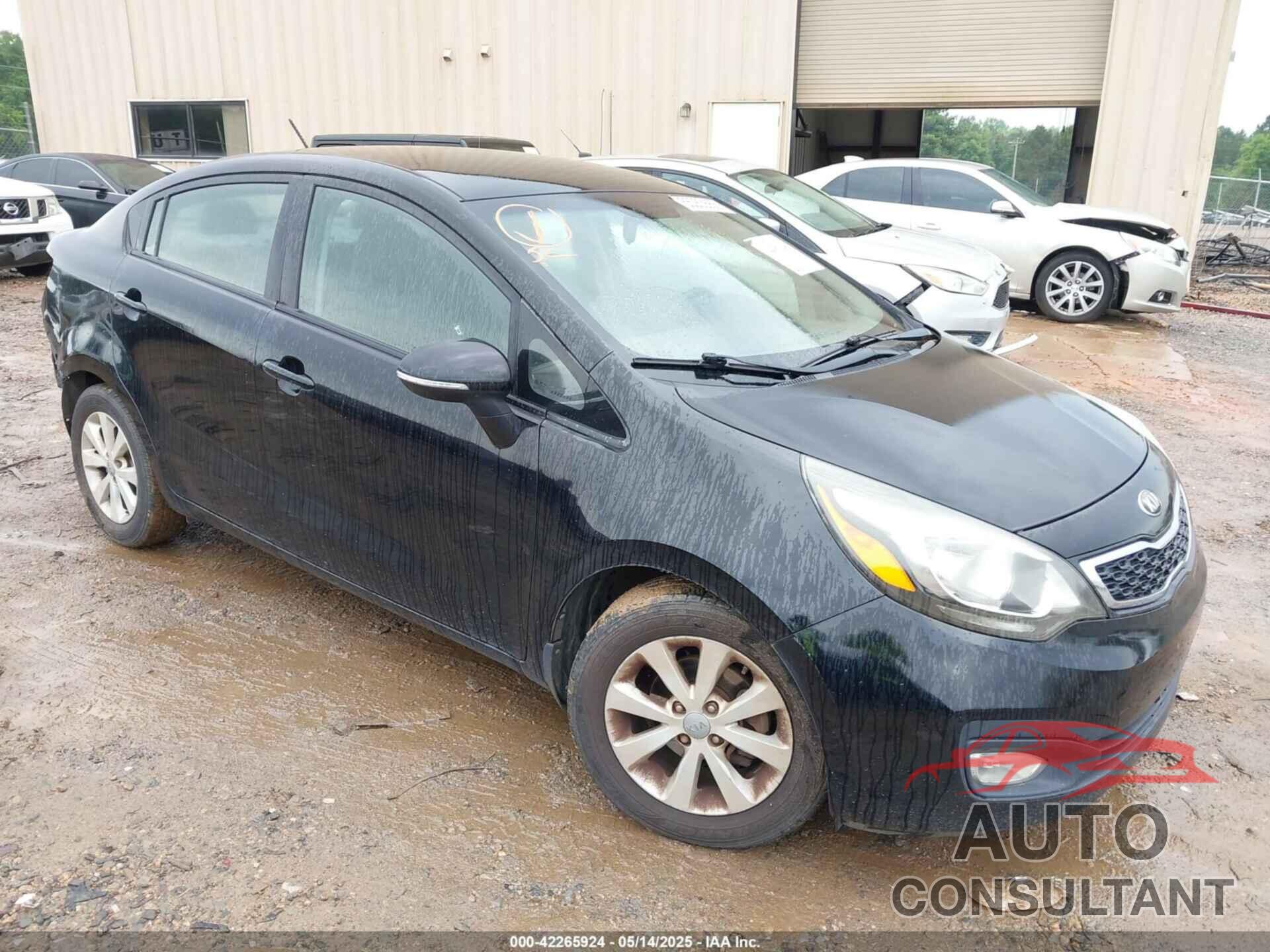 KIA RIO 2013 - KNADN4A3XD6239977