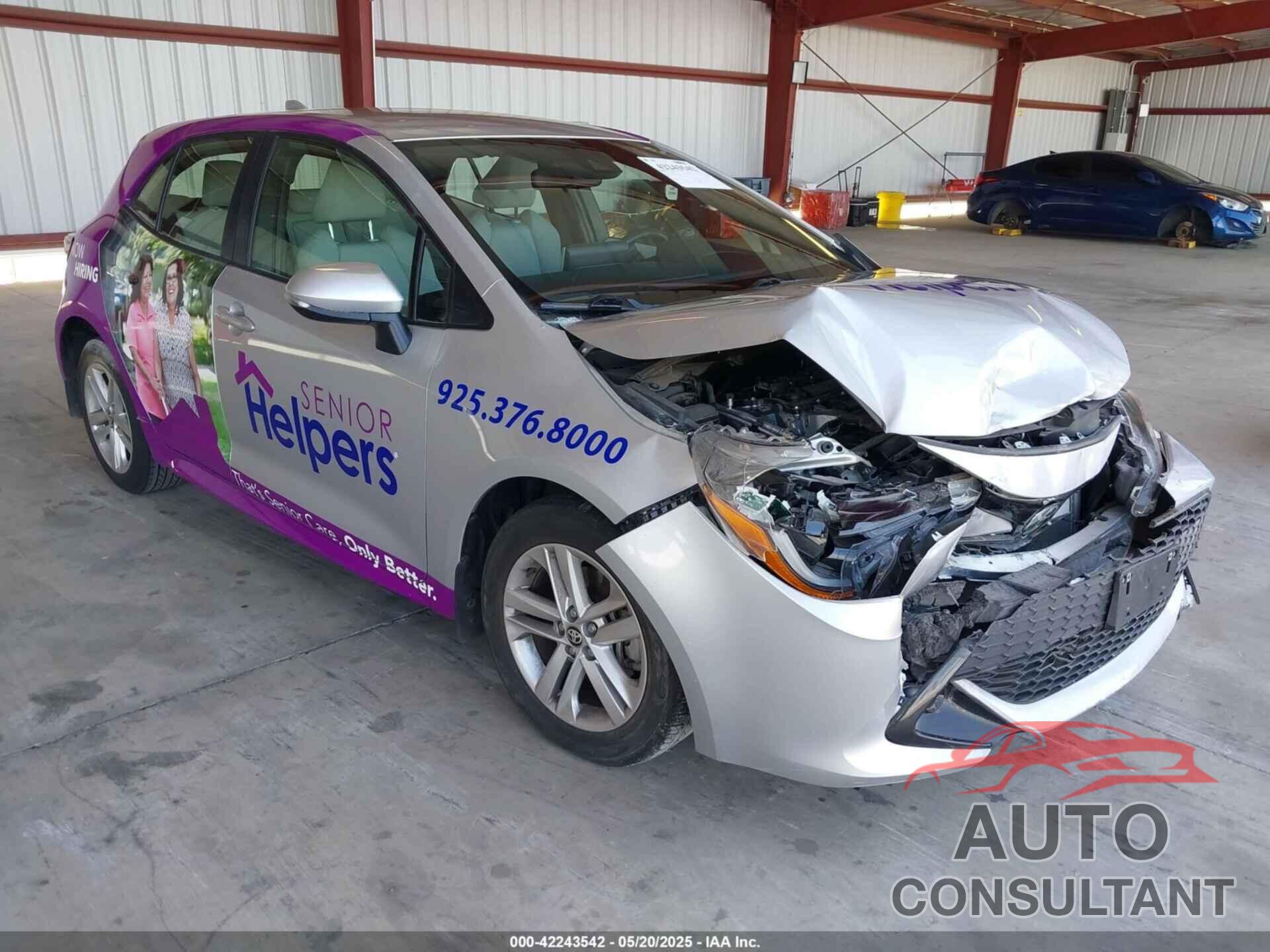 TOYOTA COROLLA 2022 - JTND4MBE4N3176704