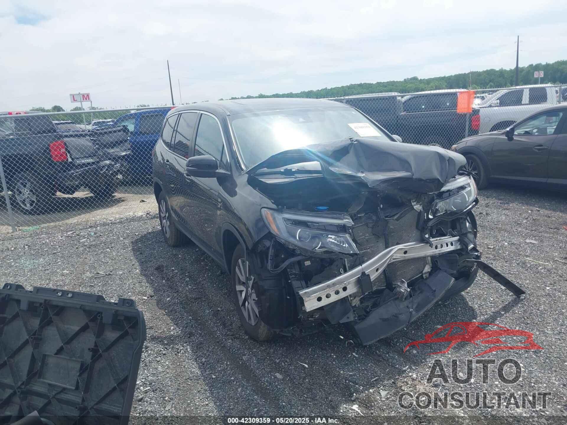 HONDA PILOT 2021 - 5FNYF6H53MB097089