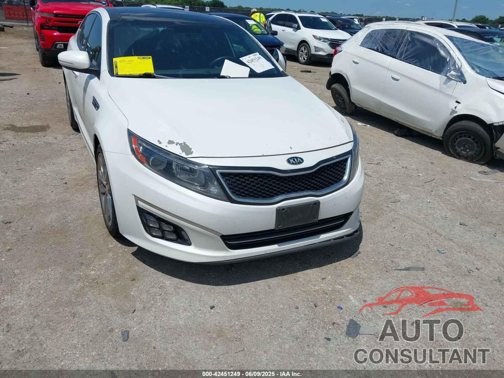 KIA OPTIMA 2015 - 5XXGR4A68FG411149
