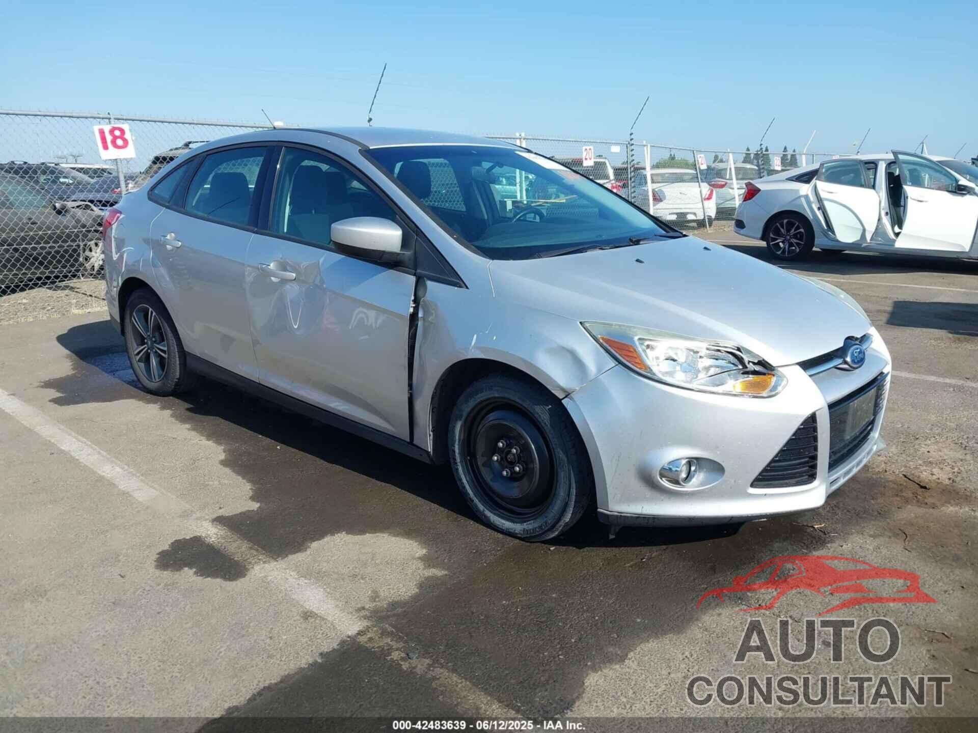 FORD FOCUS 2012 - 1FAHP3F28CL215997
