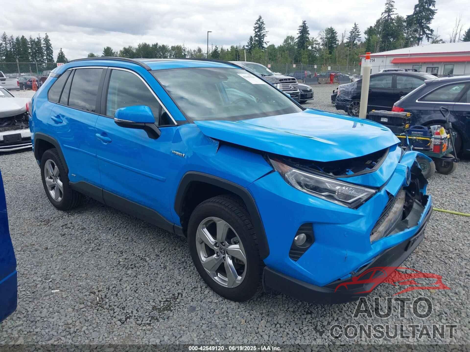 TOYOTA RAV4 HYBRID 2021 - 4T3B6RFV6MU048392