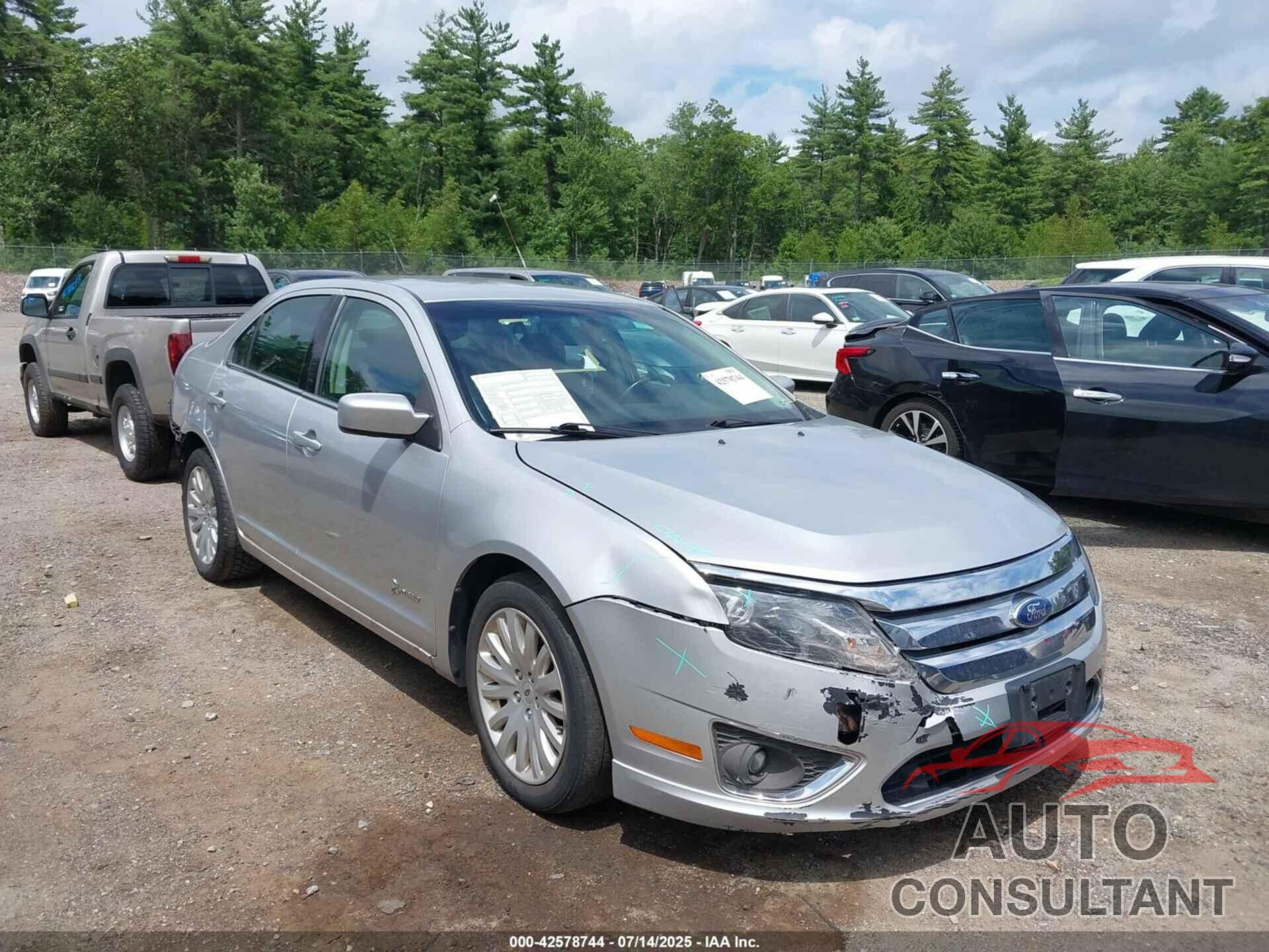 FORD FUSION HYBRID 2012 - 3FADP0L31CR202455