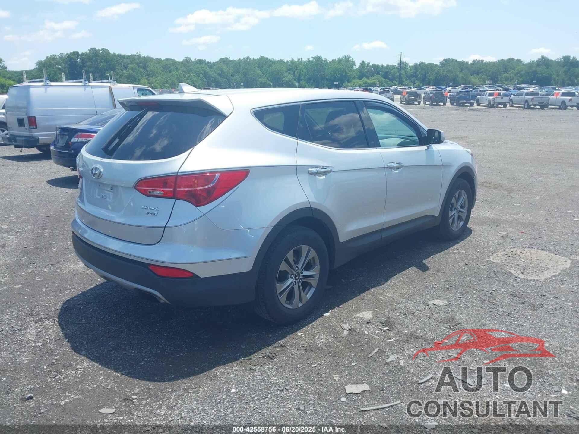 HYUNDAI SANTA FE SPORT 2016 - 5XYZTDLB0GG349134