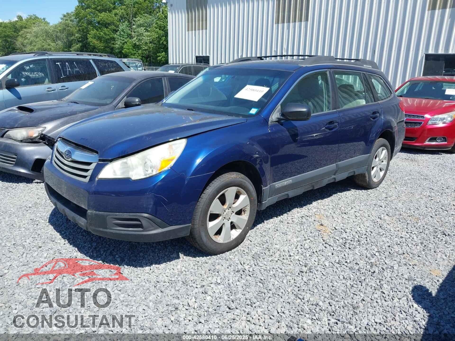 SUBARU OUTBACK 2011 - 4S4BRBAC9B3417374