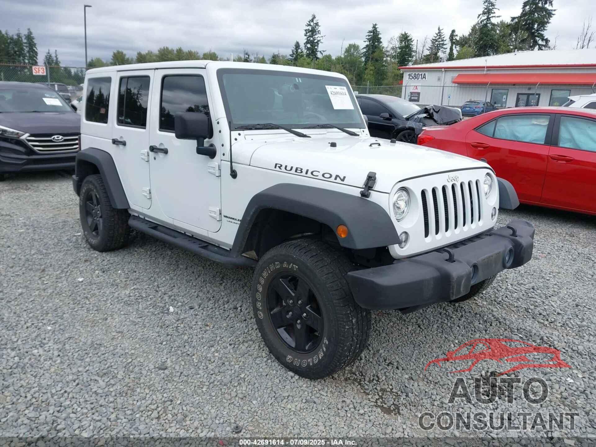 JEEP WRANGLER JK UNLIMITED 2018 - 1C4HJWFG7JL852658
