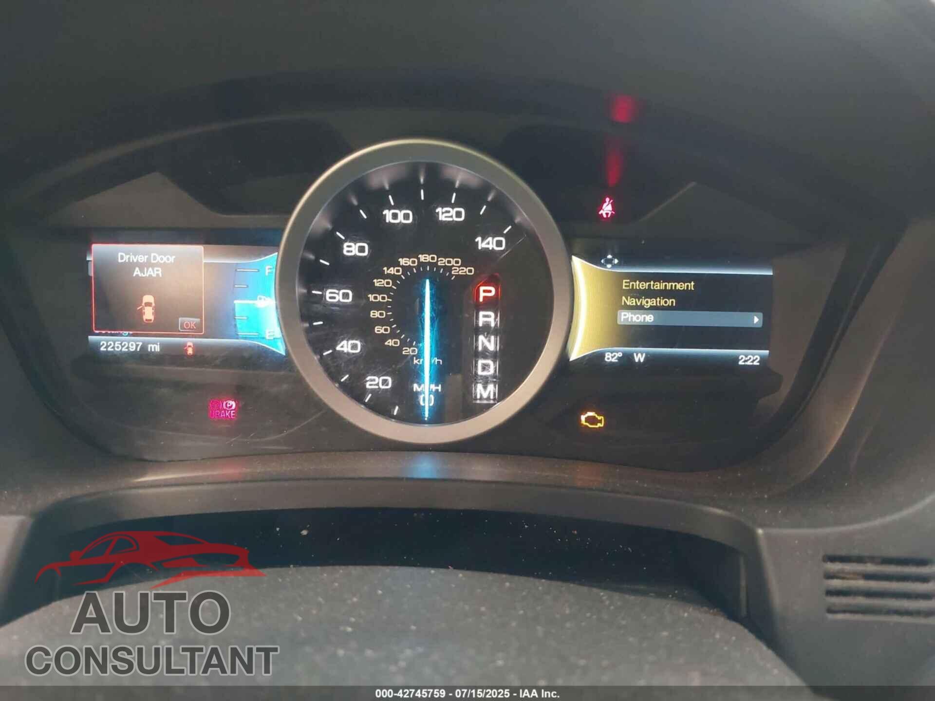 FORD EXPLORER 2015 - 1FM5K8D82FGA58394
