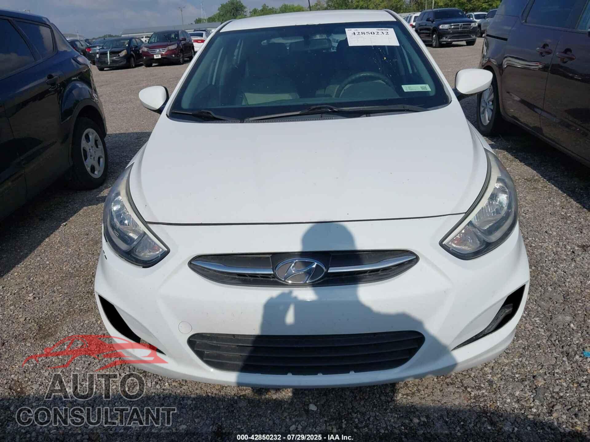 HYUNDAI ACCENT 2015 - KMHCT5AEXFU226619