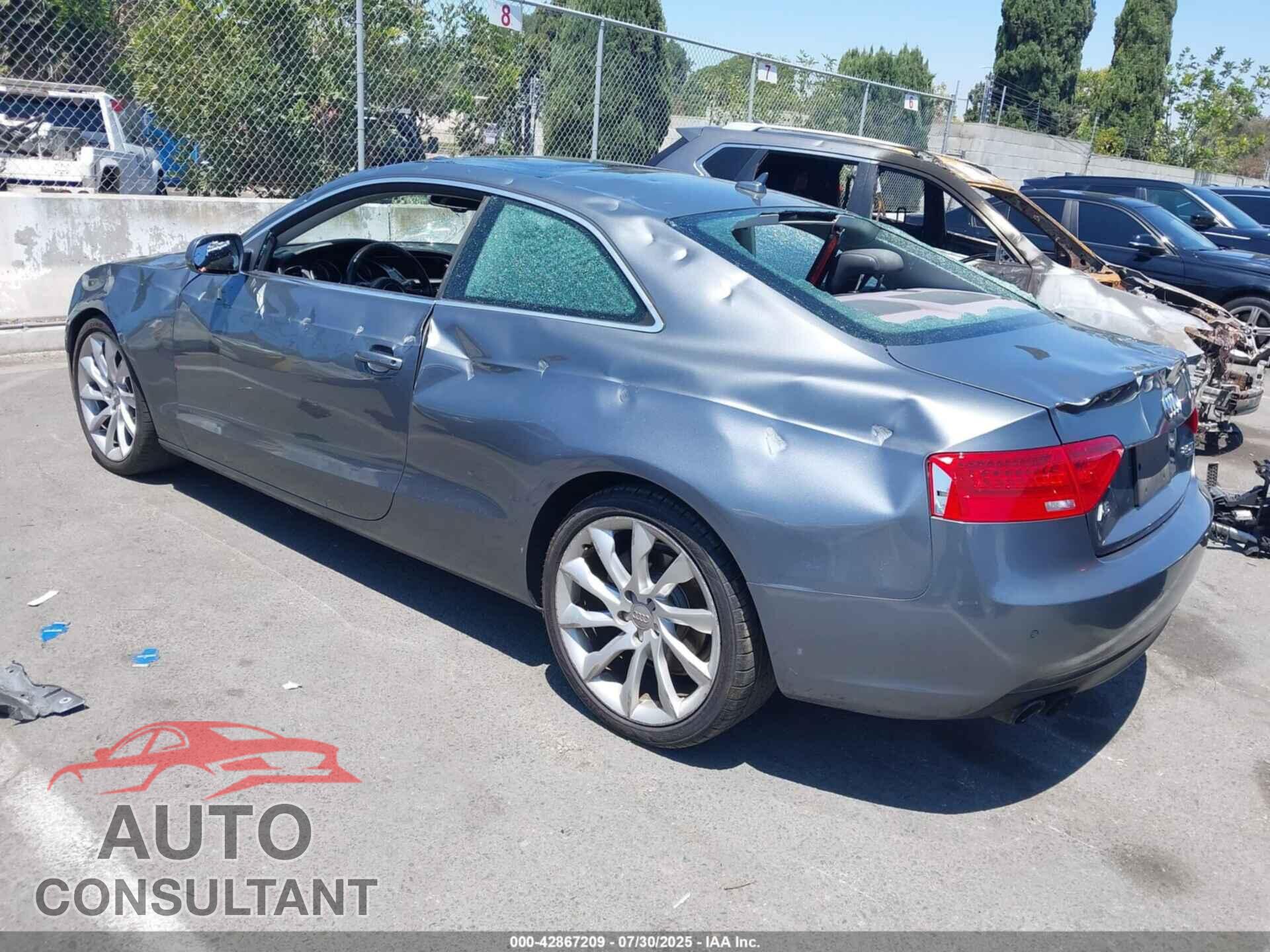 AUDI A5 2014 - WAULFAFR9EA069811