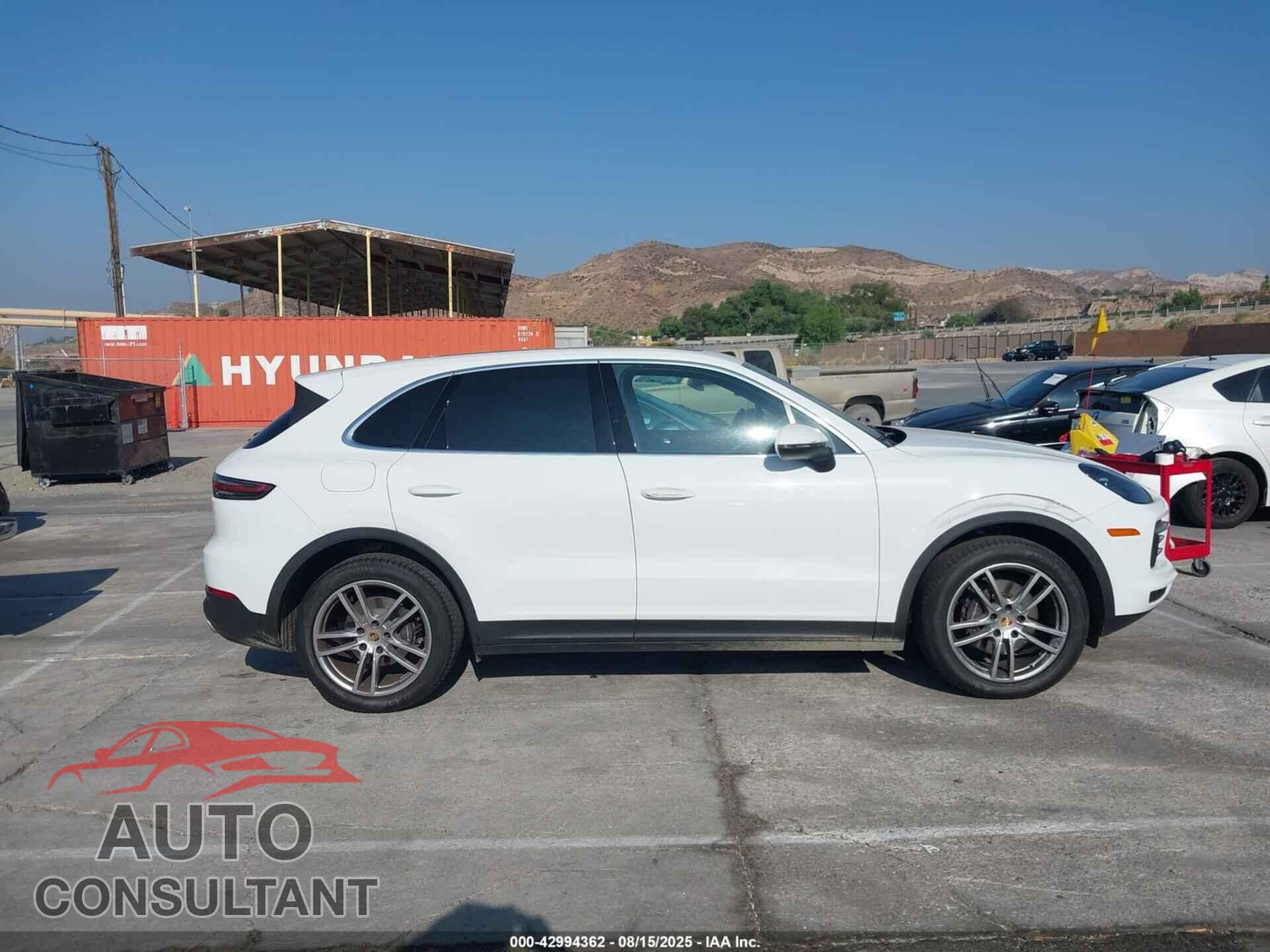 PORSCHE CAYENNE 2020 - WP1AA2AY2LDA05262
