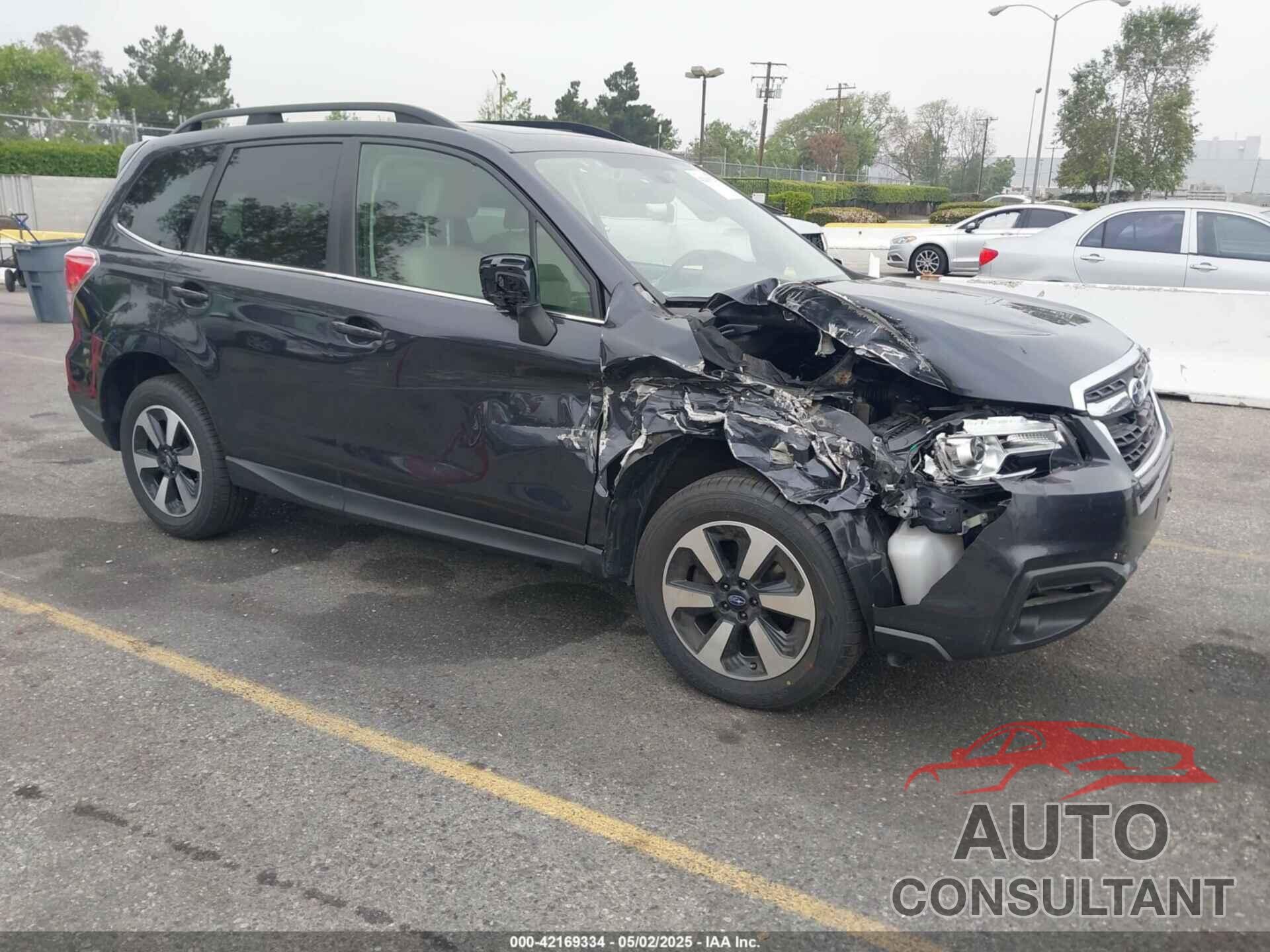 SUBARU FORESTER 2018 - JF2SJARC9JH492489
