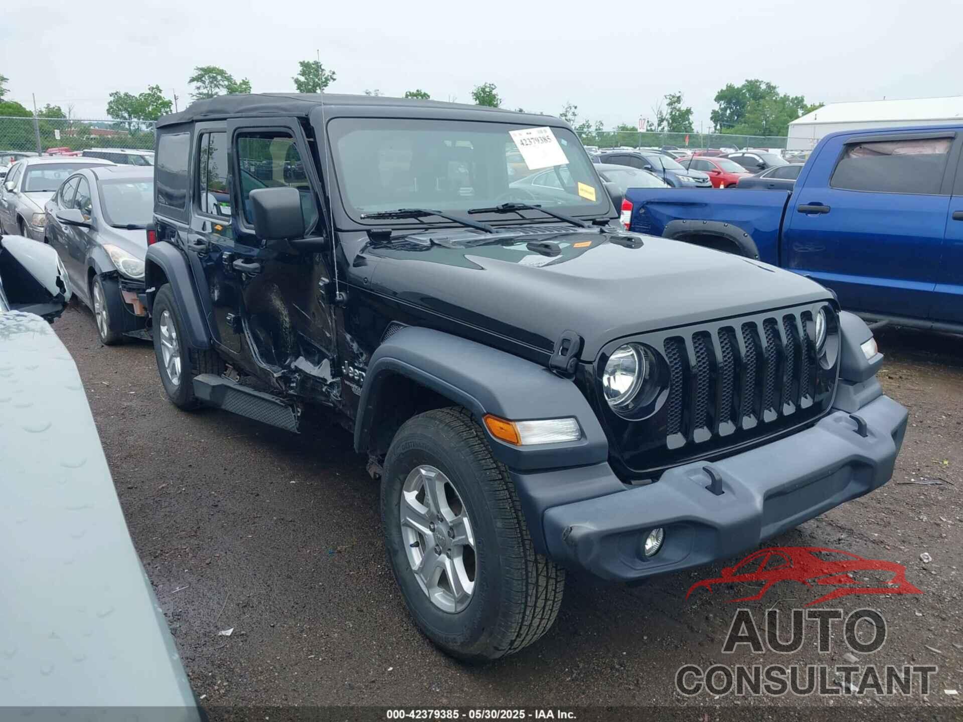 JEEP WRANGLER UNLIMITED 2018 - 1C4HJXDG3JW150232