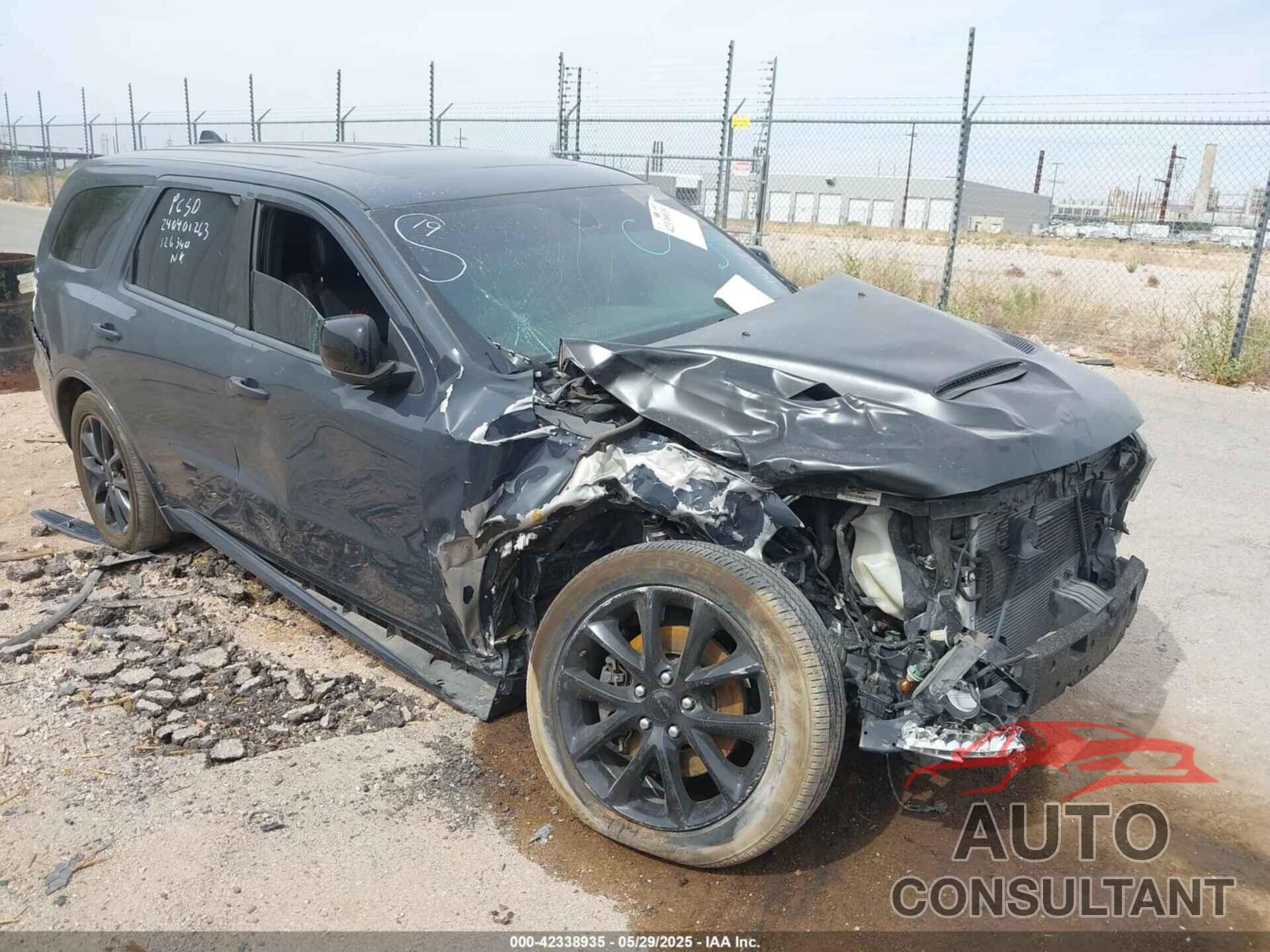 DODGE DURANGO 2017 - 1C4SDHCT0HC944540
