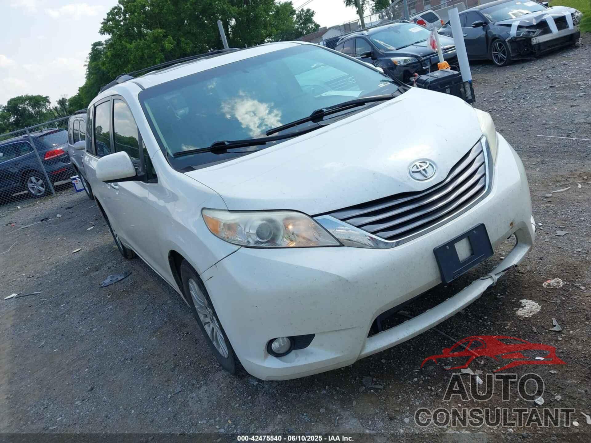 TOYOTA SIENNA 2016 - 5TDYK3DC4GS745554