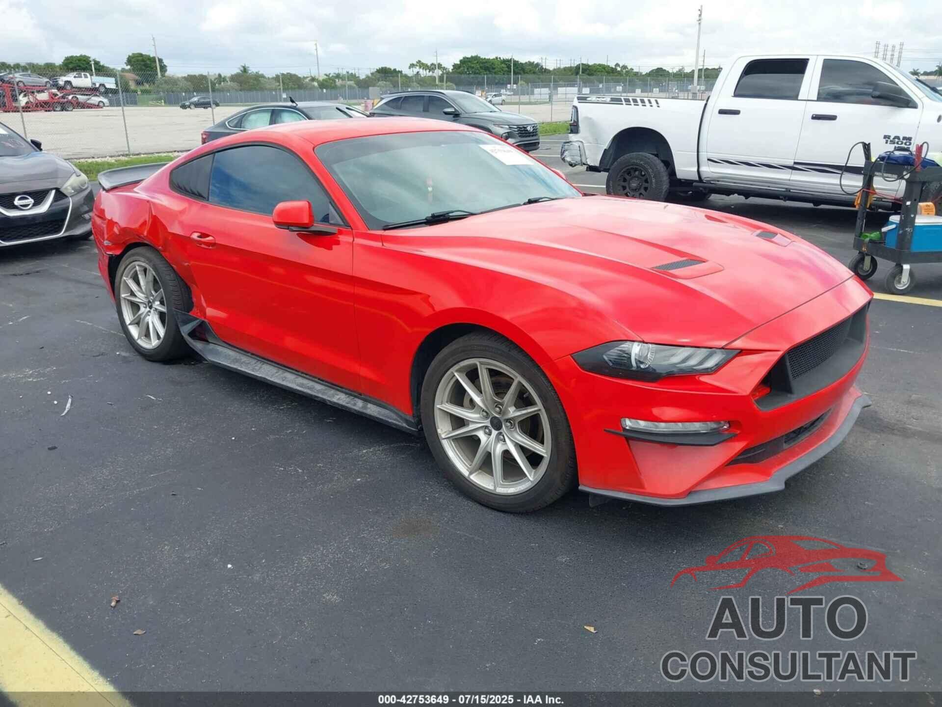 FORD MUSTANG 2019 - 1FA6P8TH9K5152537