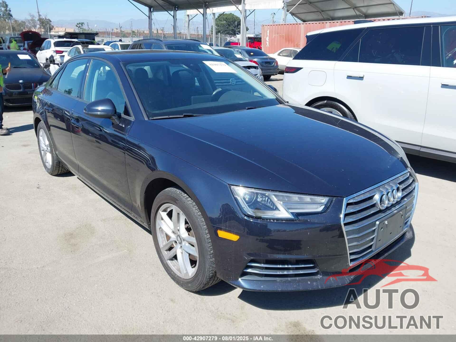 AUDI A4 2017 - WAUGMAF43HA153509
