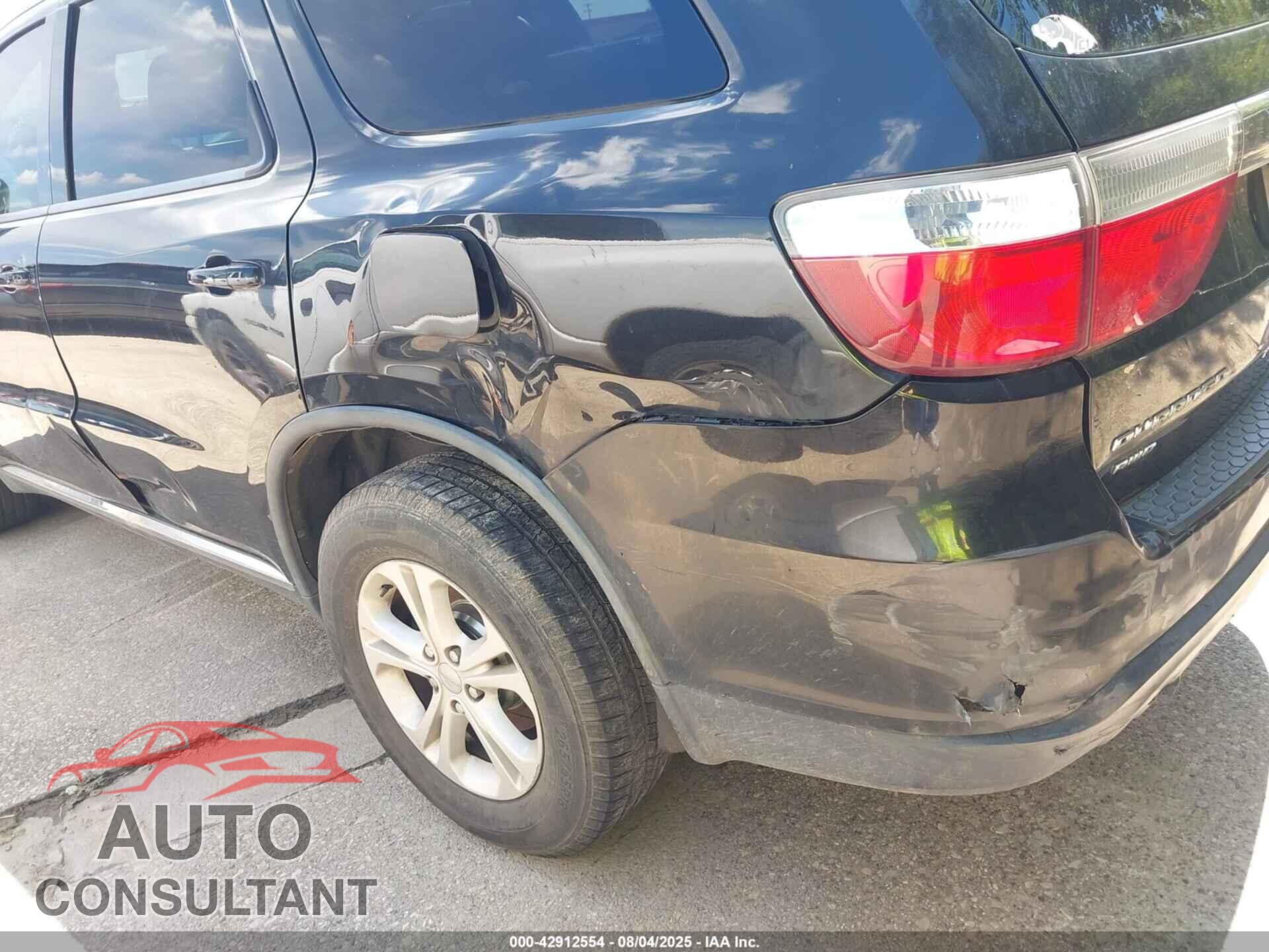 DODGE DURANGO 2012 - 1C4RDJAG3CC271411